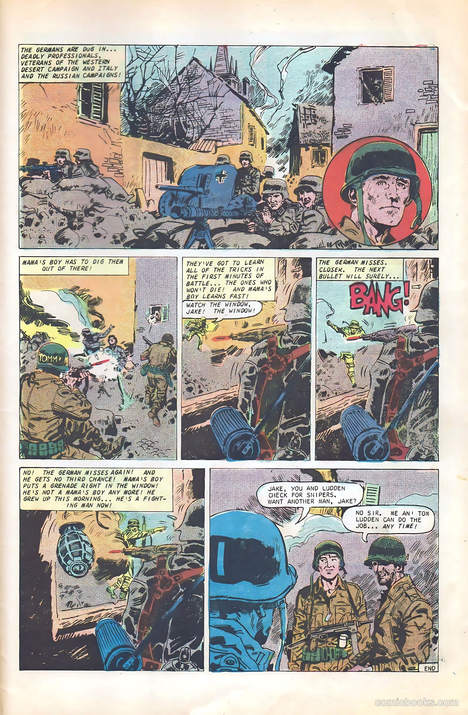 Army War Heroes #19 (1967) — page 33 of 36