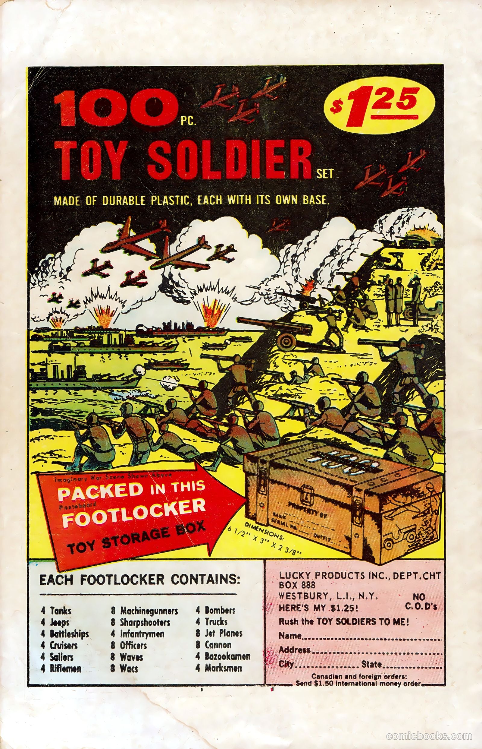 Army War Heroes #19 (1967) — page 36 of 36