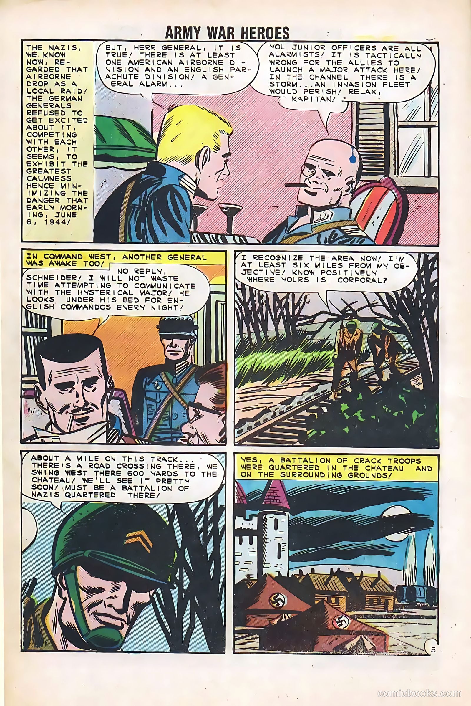 Army War Heroes #2 (1964) — page 8 of 36