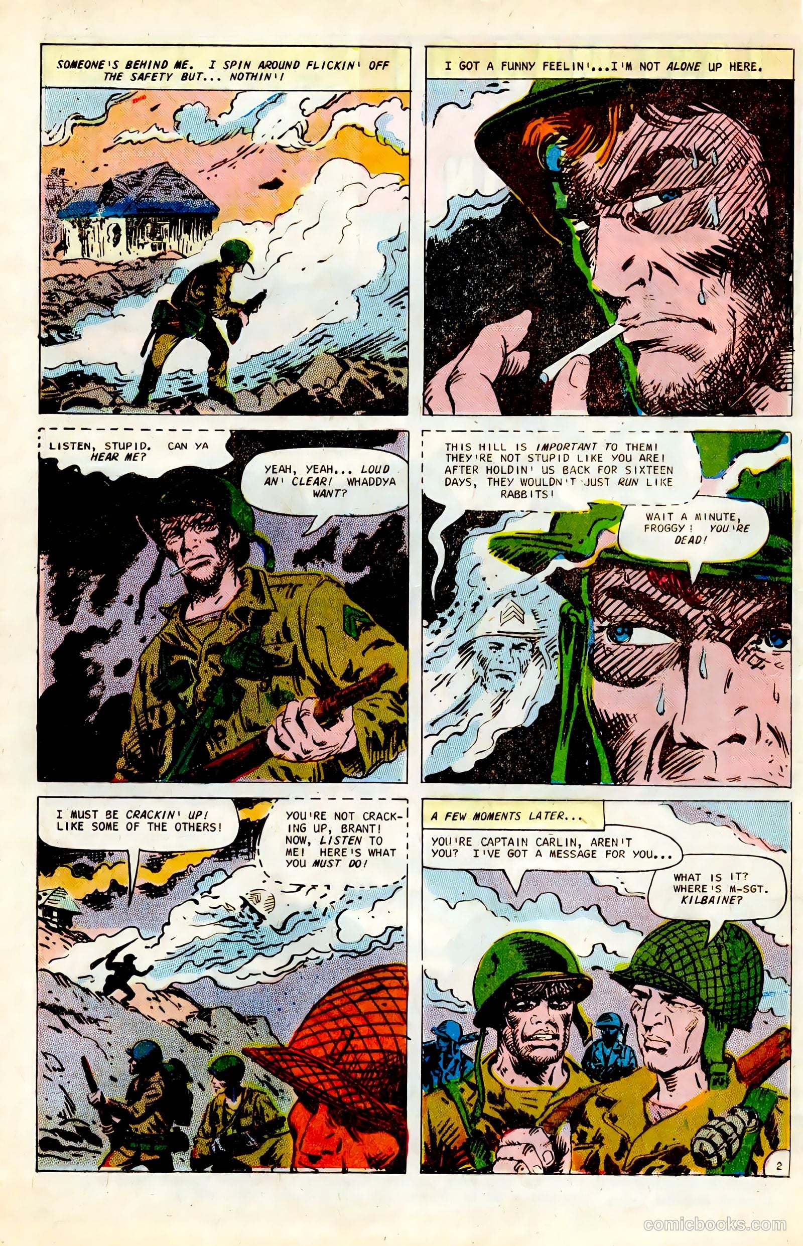 Army War Heroes #20 (1967) — page 4 of 36