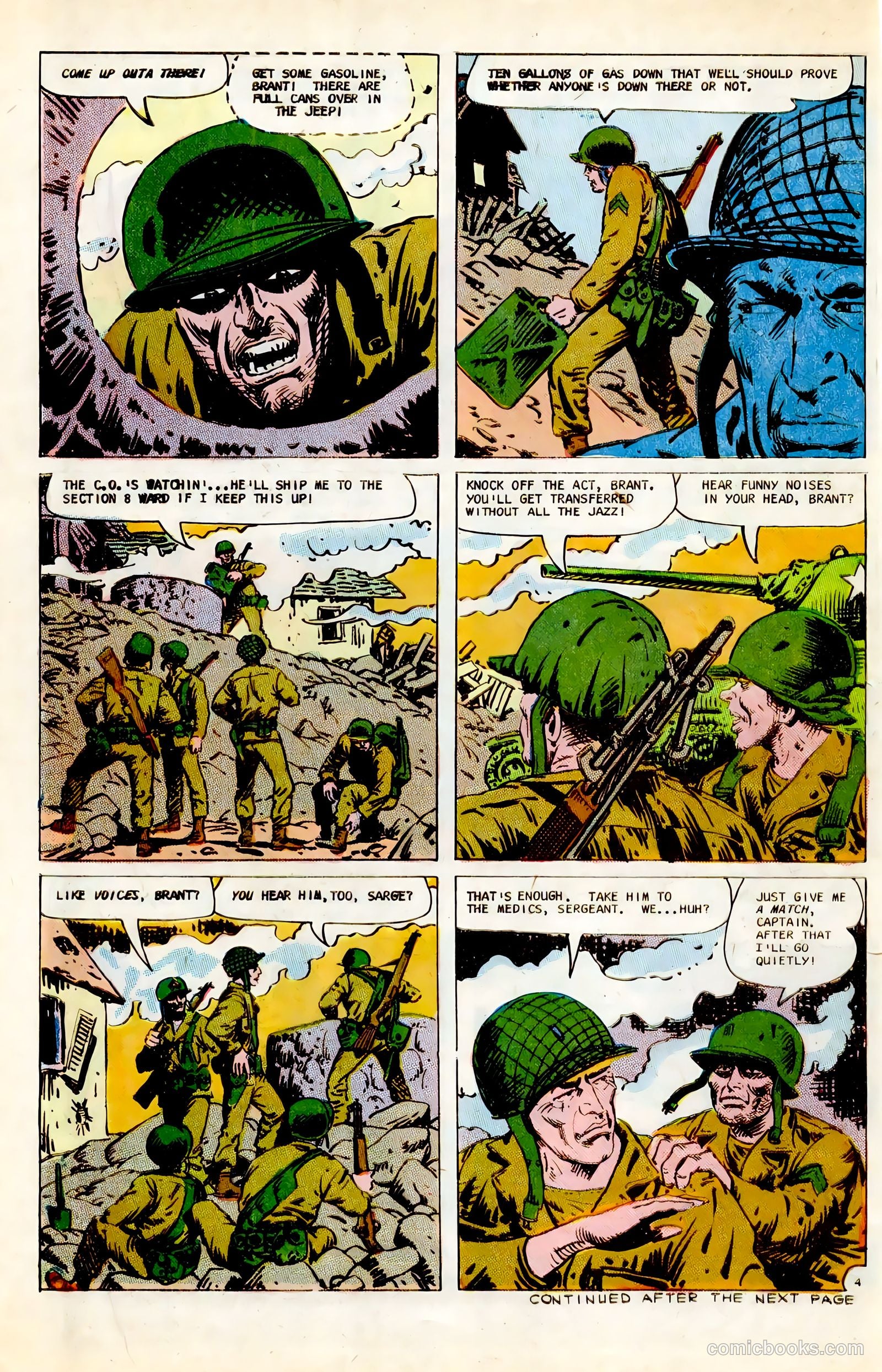 Army War Heroes #20 (1967) — page 6 of 36