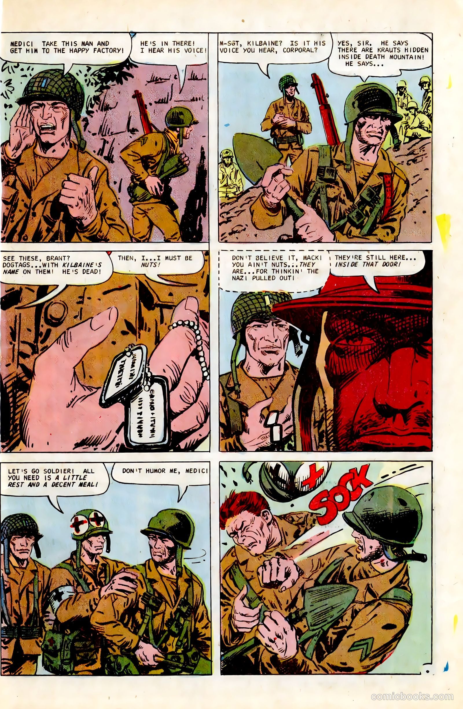 Army War Heroes #20 (1967) — page 9 of 36