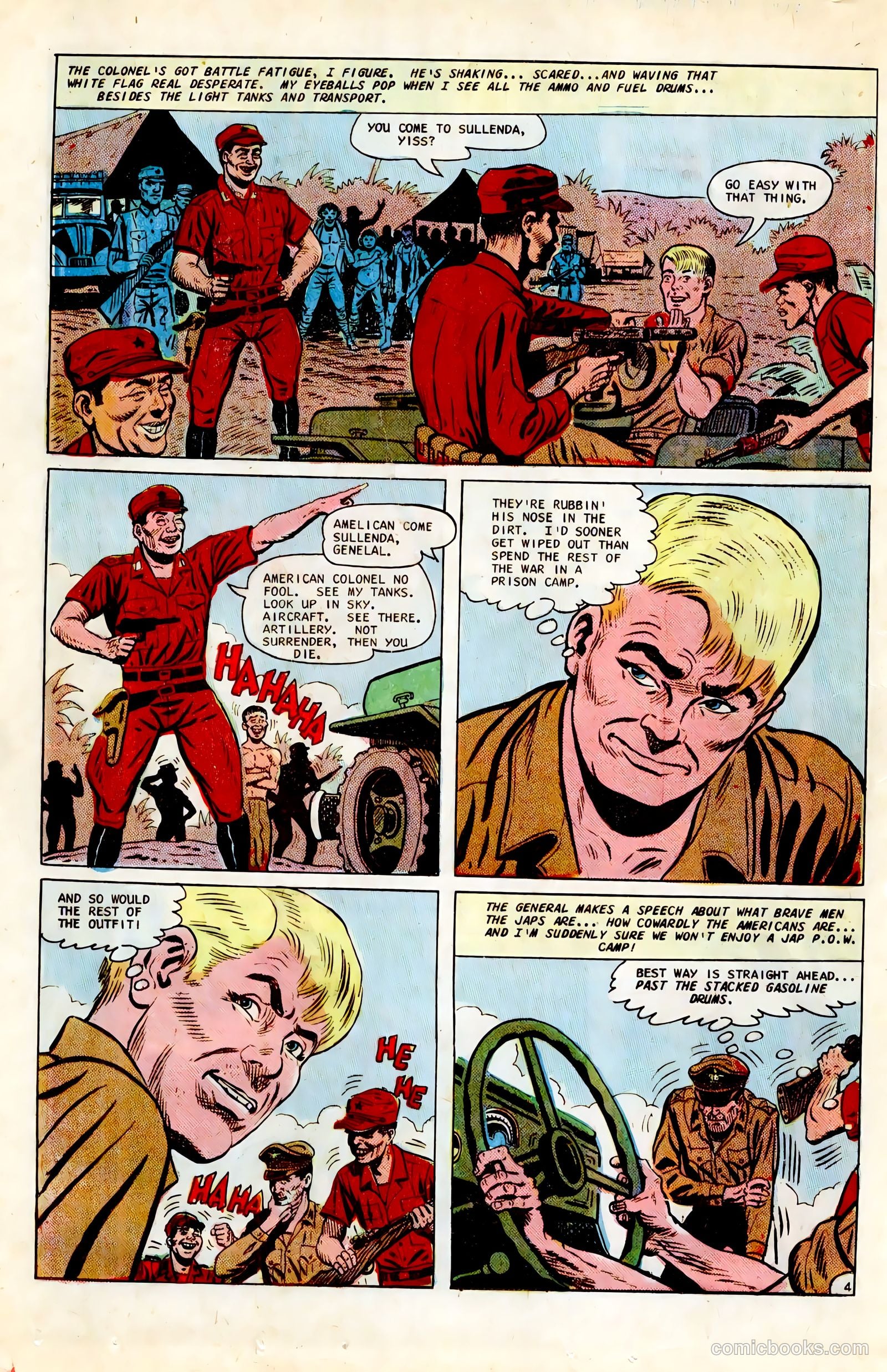 Army War Heroes #20 (1967) — page 16 of 36