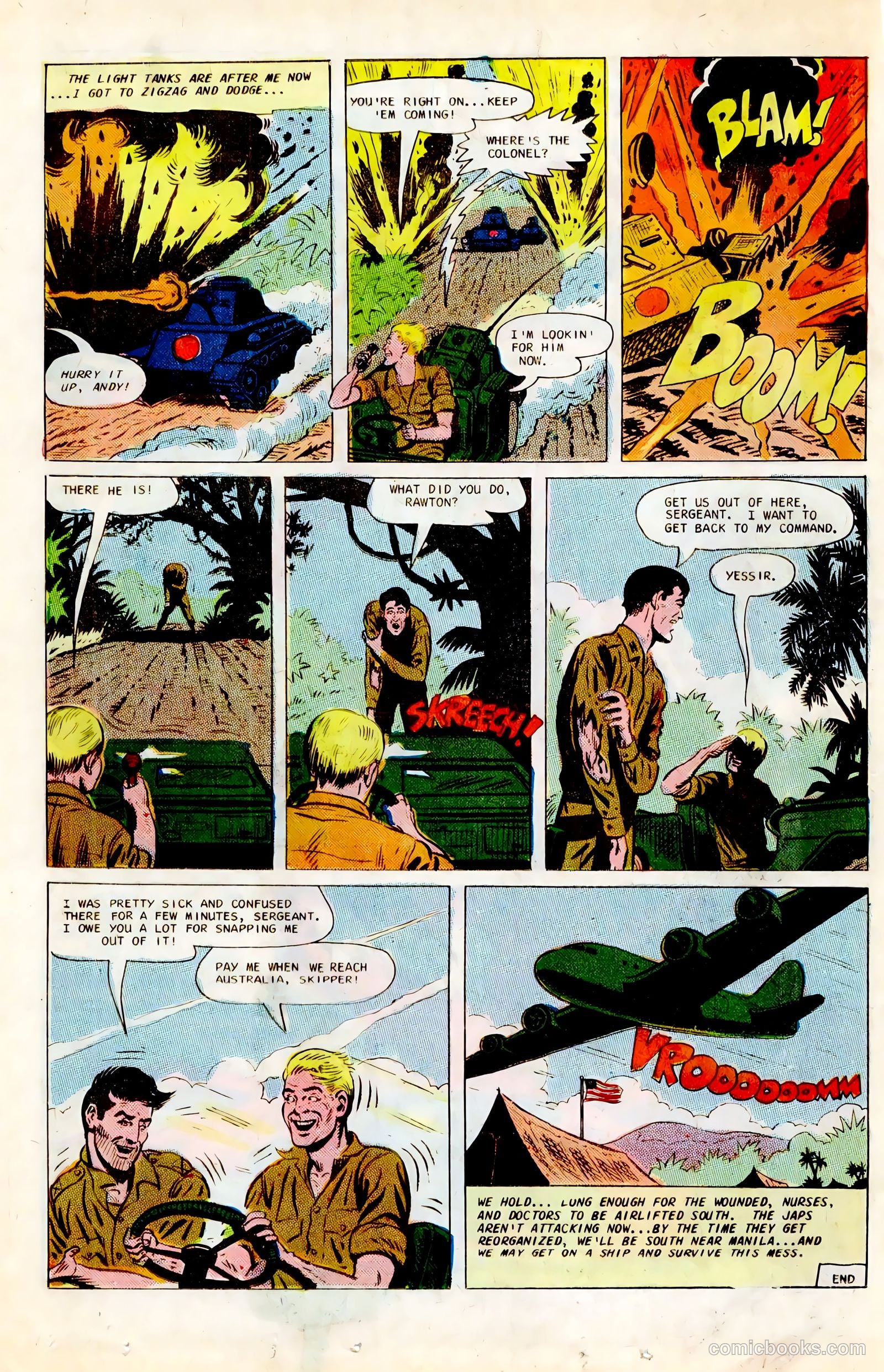 Army War Heroes #20 (1967) — page 18 of 36