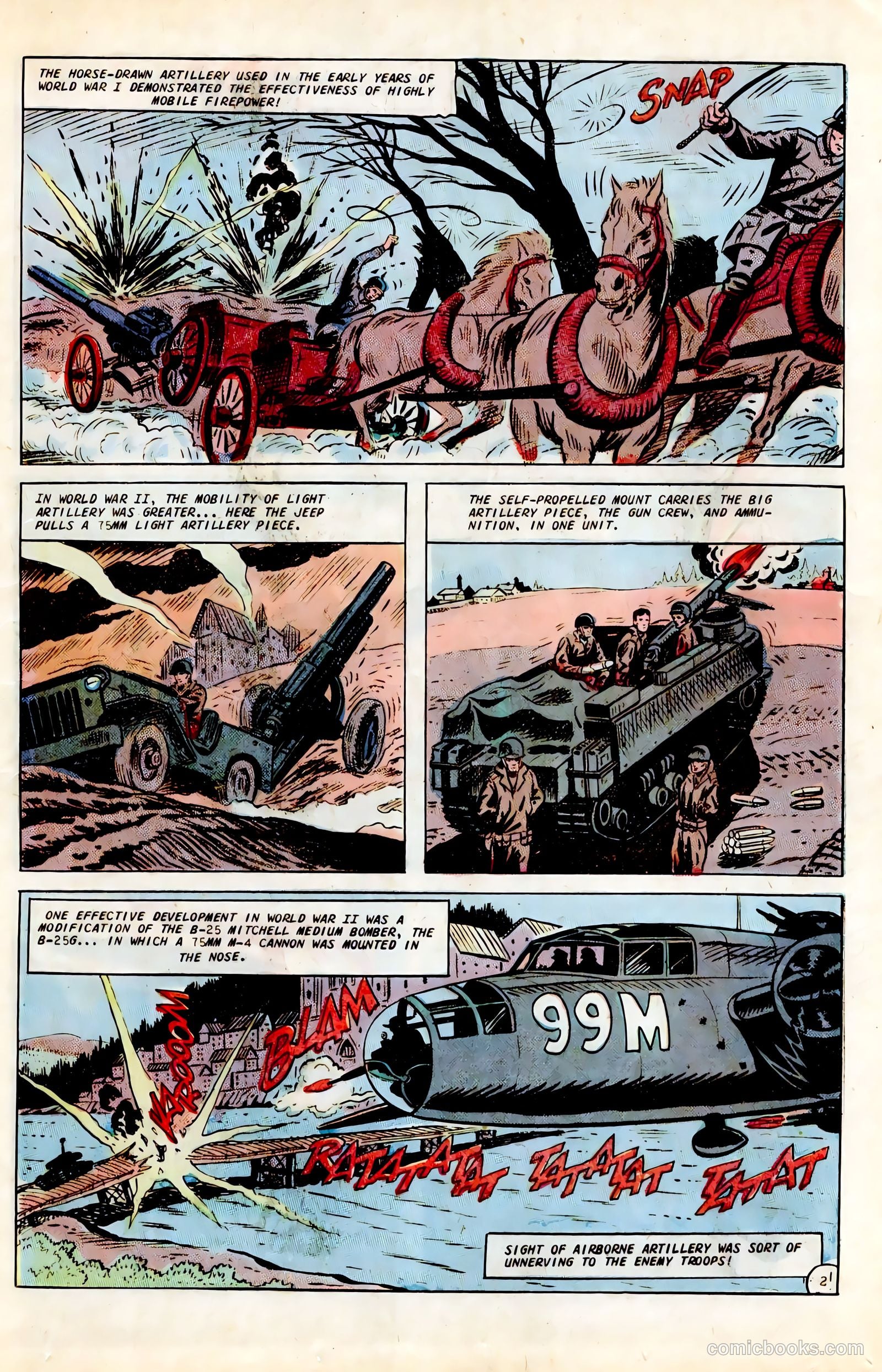 Army War Heroes #20 (1967) — page 21 of 36