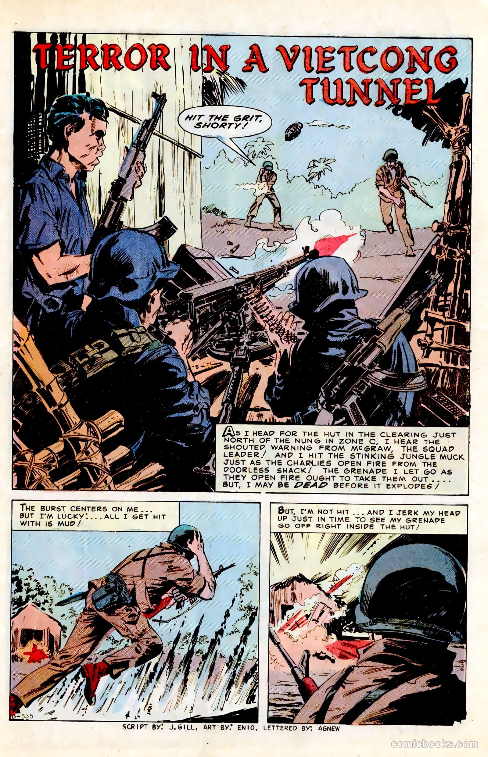 Army War Heroes #20 (1967) — page 25 of 36