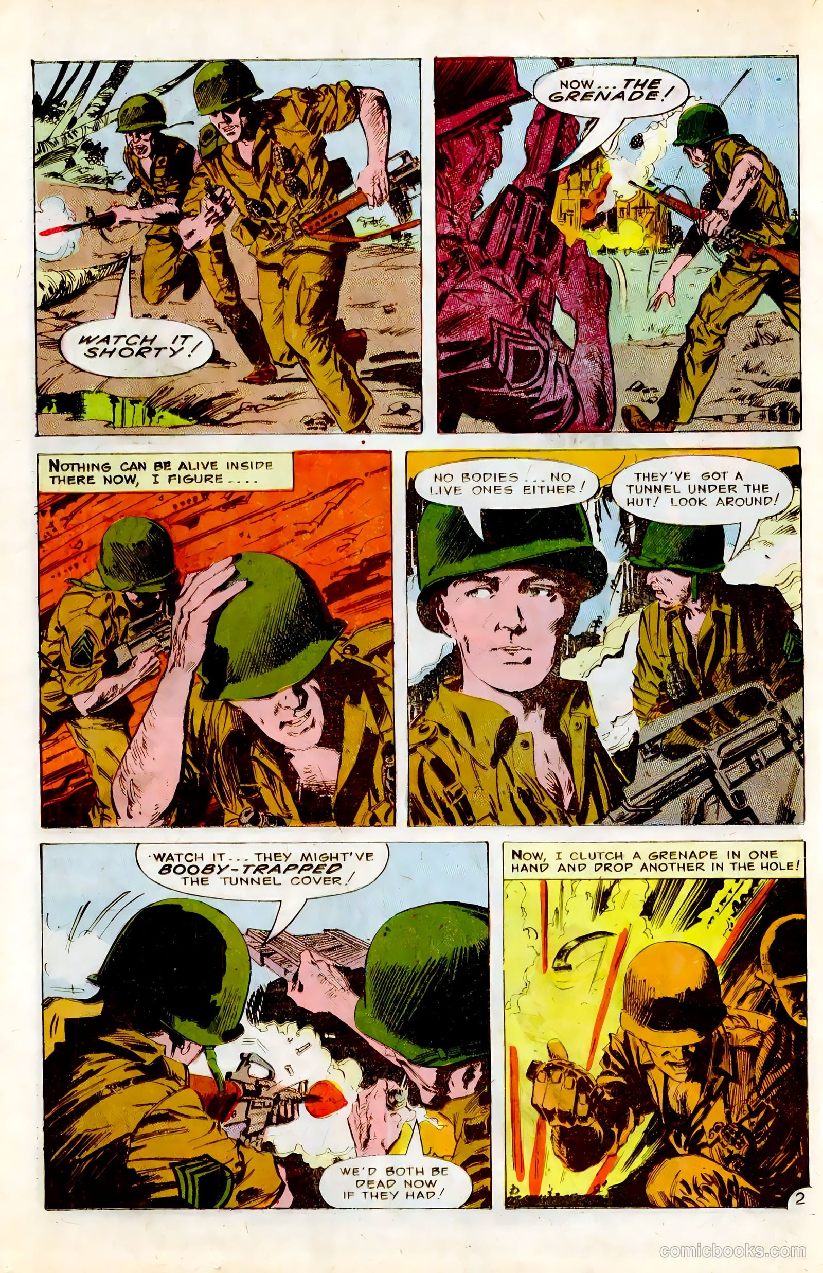 Army War Heroes #20 (1967) — page 26 of 36