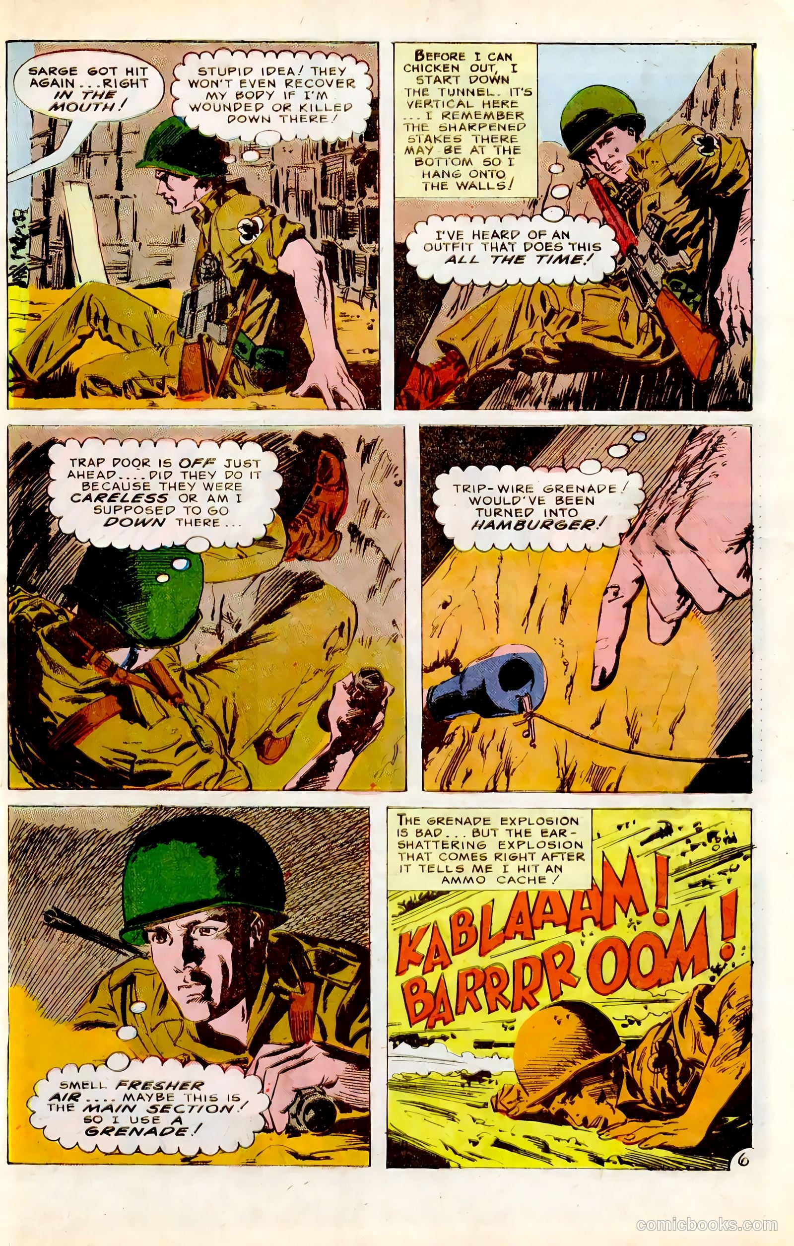 Army War Heroes #20 (1967) — page 31 of 36