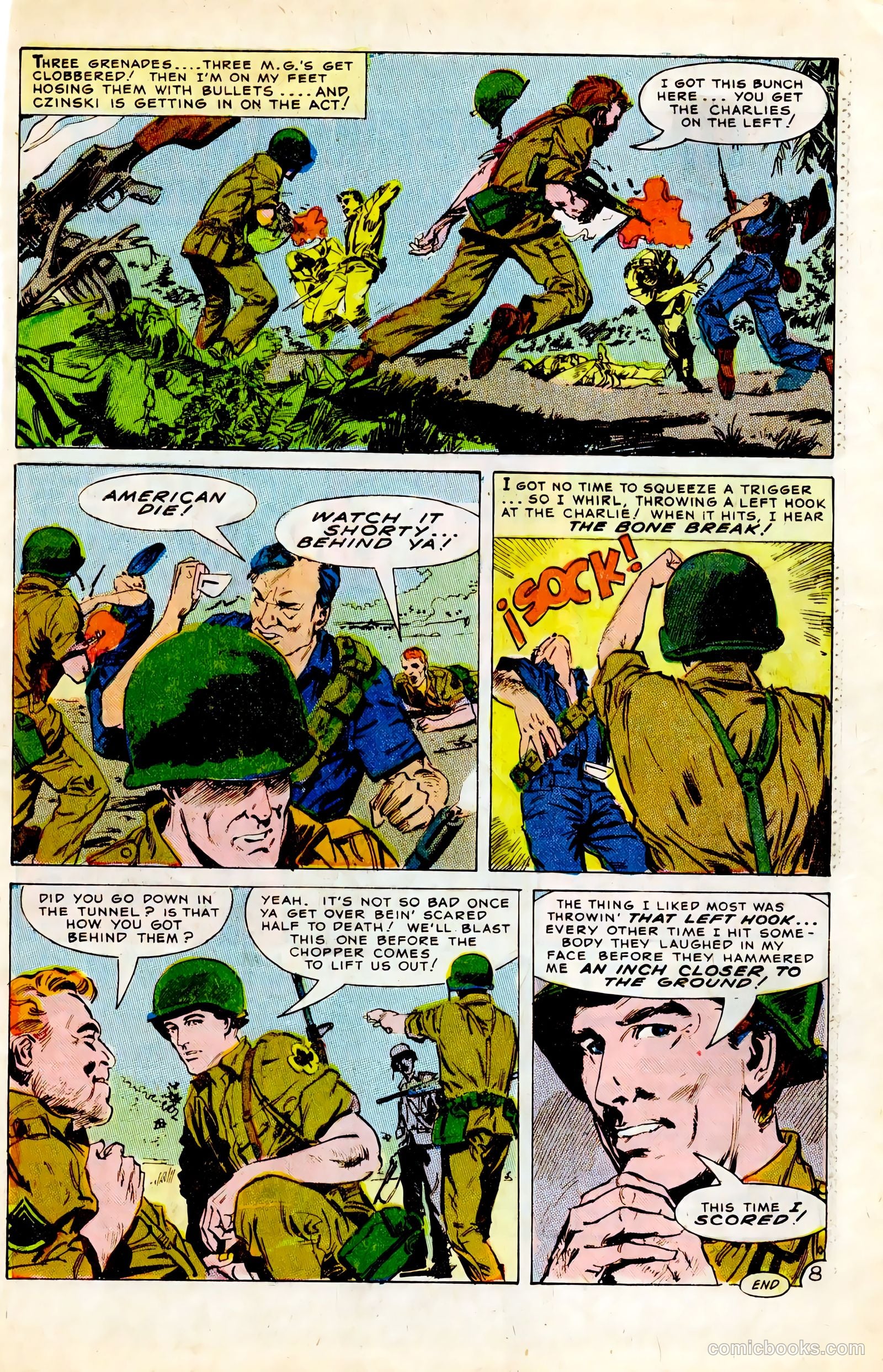 Army War Heroes #20 (1967) — page 33 of 36