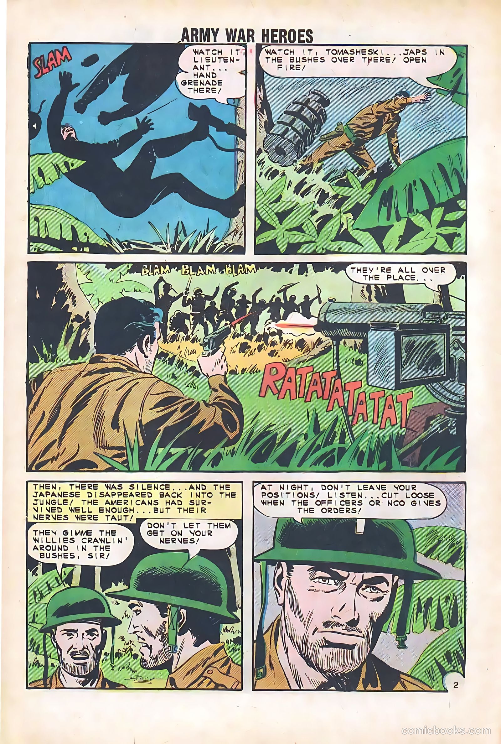 Army War Heroes #3 (1964) — page 4 of 36
