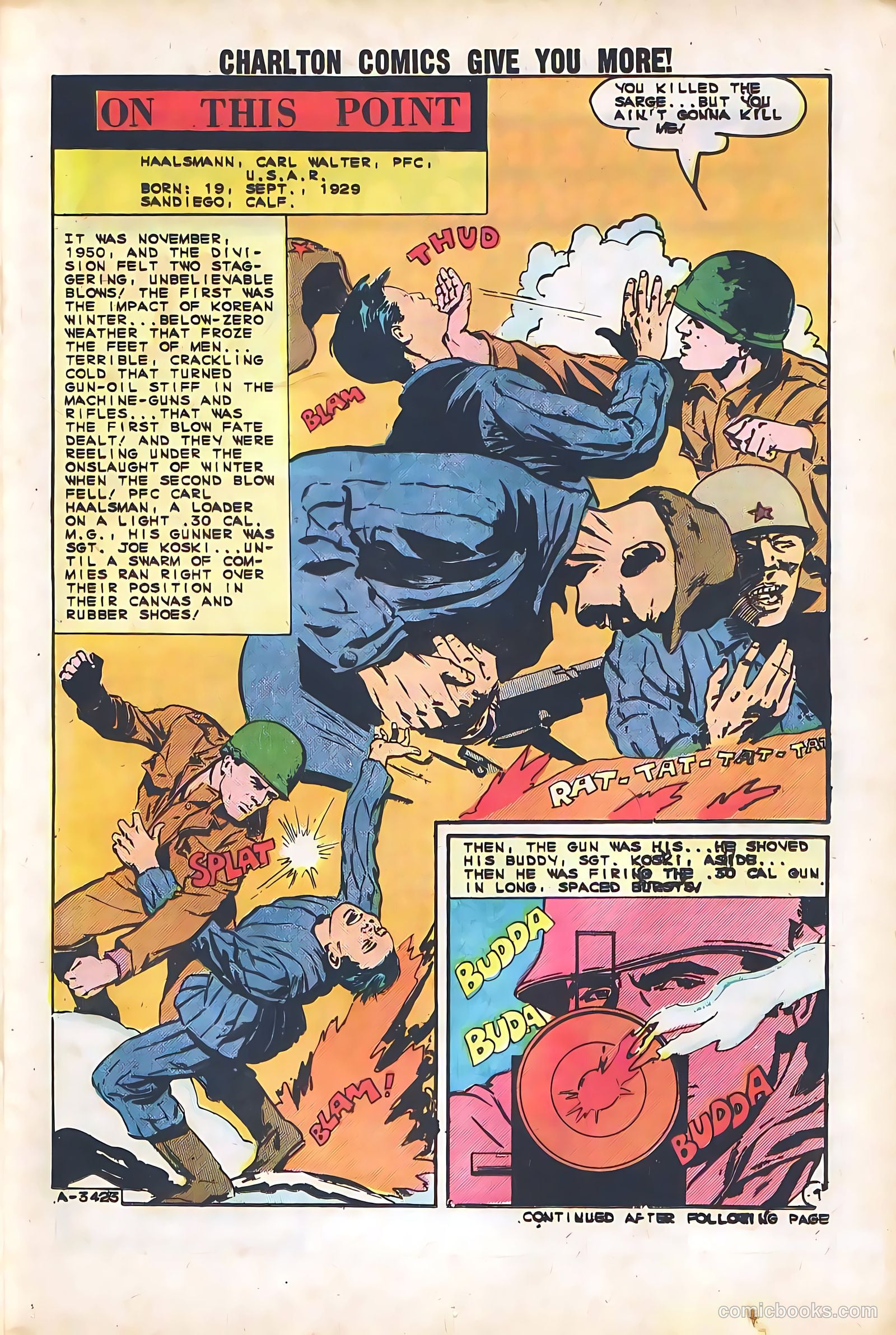 Army War Heroes #3 (1964) — page 21 of 36