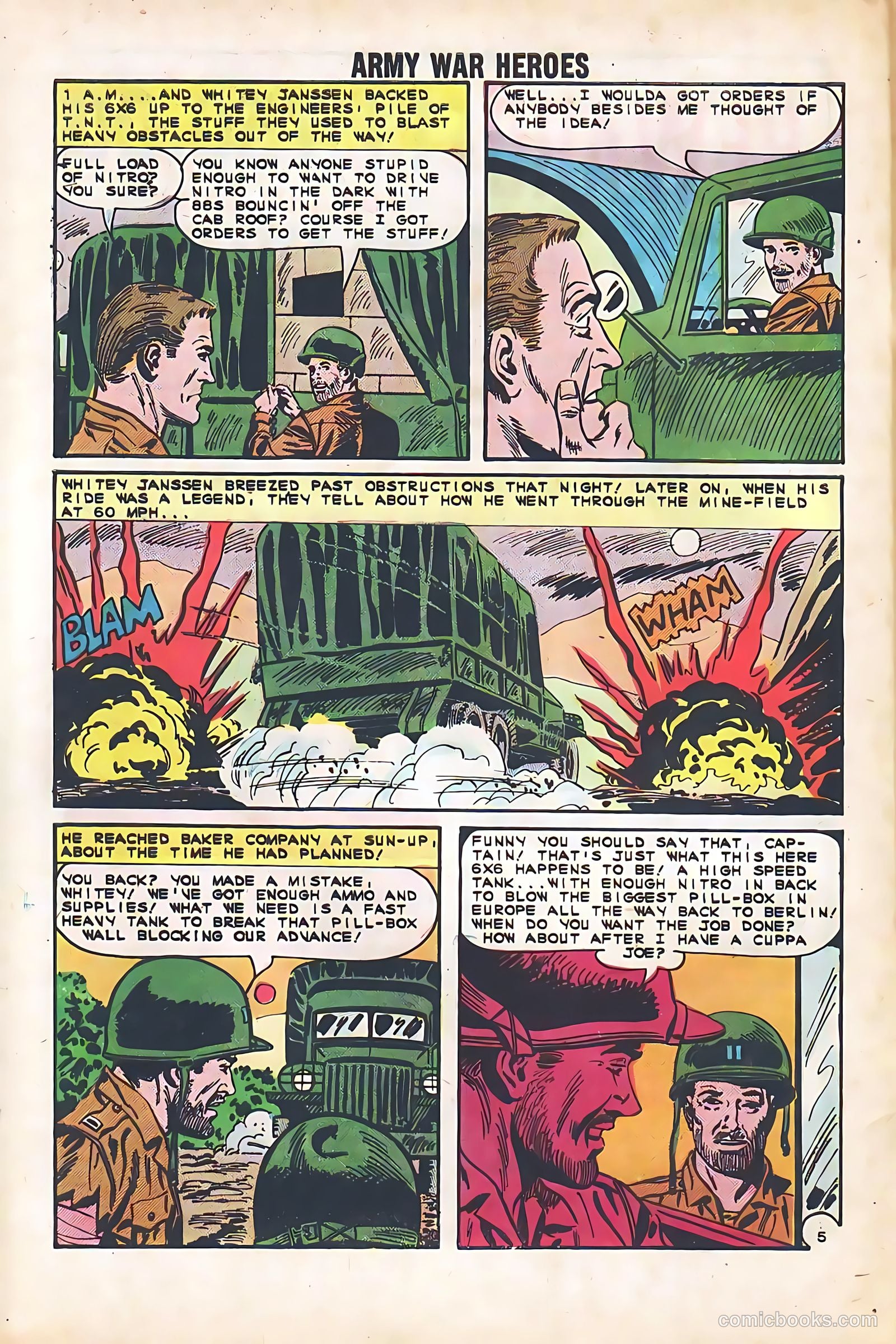 Army War Heroes #3 (1964) — page 32 of 36