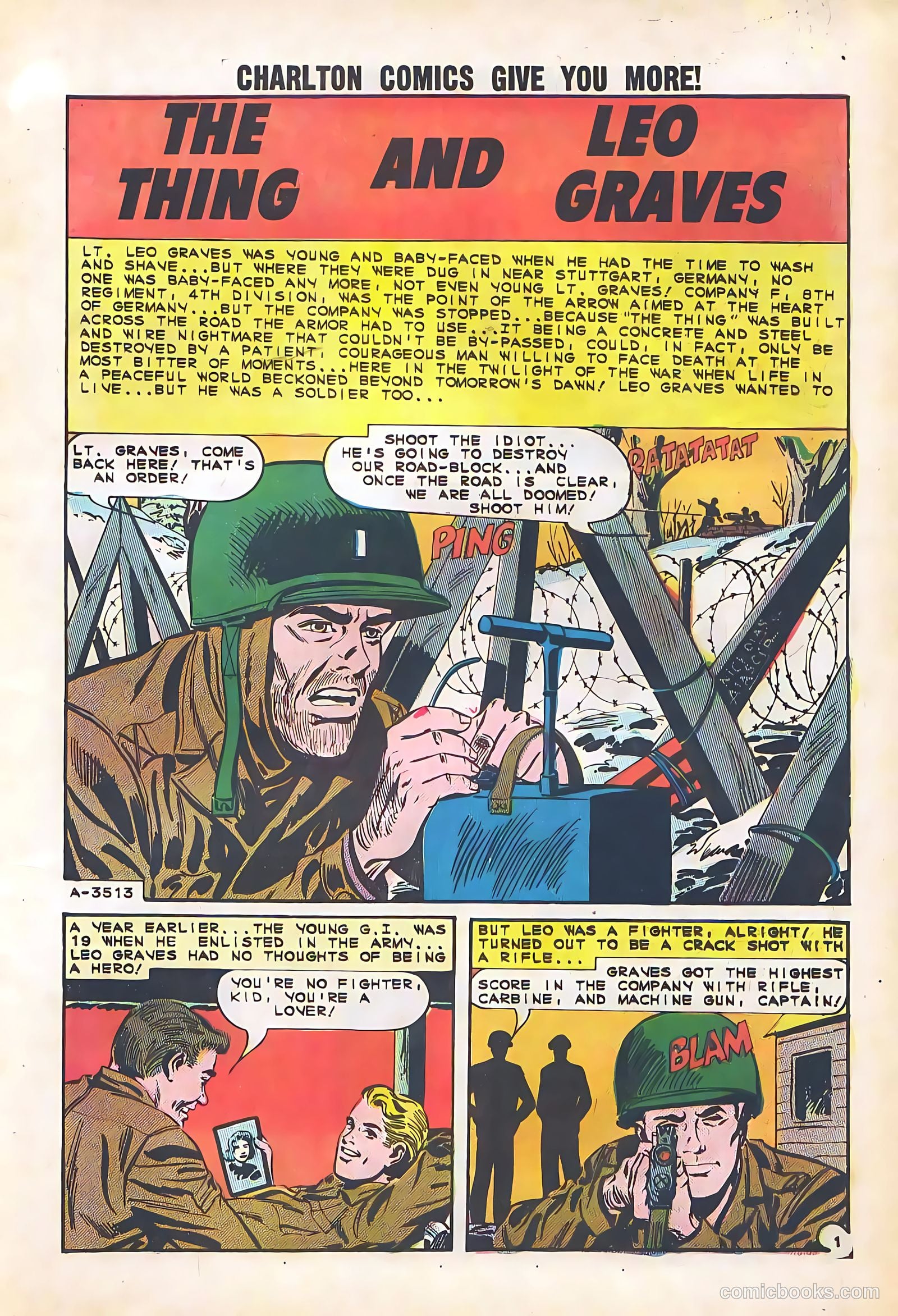 Army War Heroes #4 (1964) — page 3 of 36