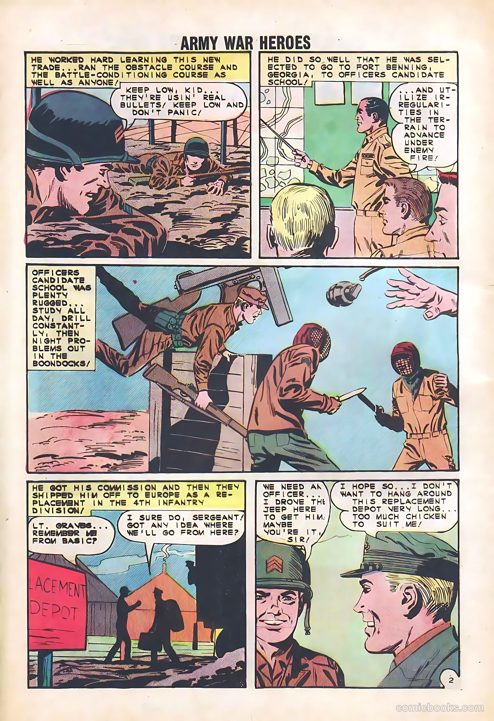 Army War Heroes #4 (1964) — page 4 of 36
