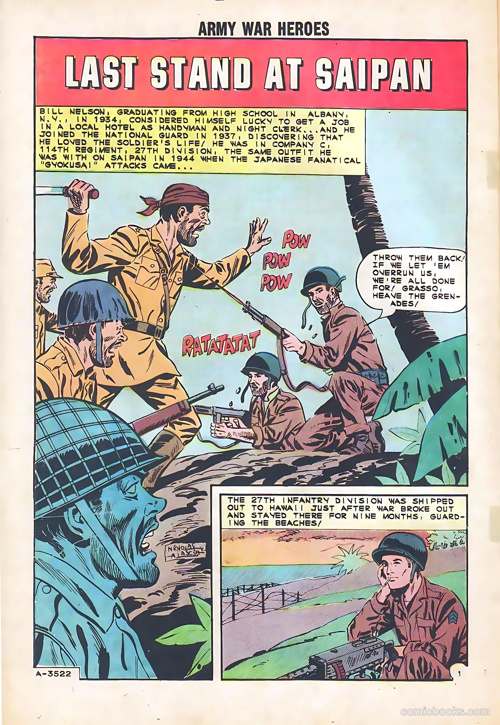 Army War Heroes #4 (1964) — page 20 of 36
