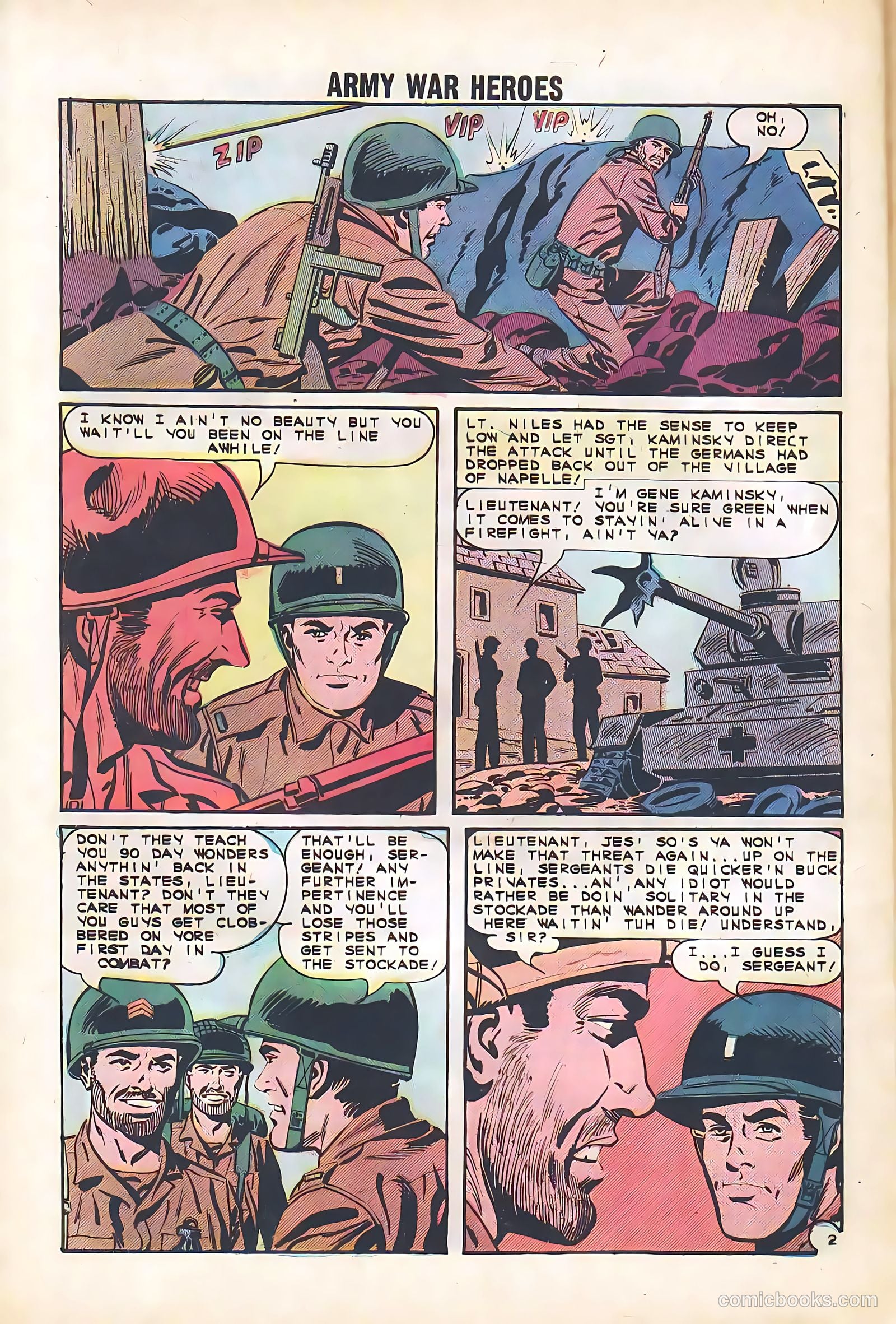 Army War Heroes #4 (1964) — page 28 of 36