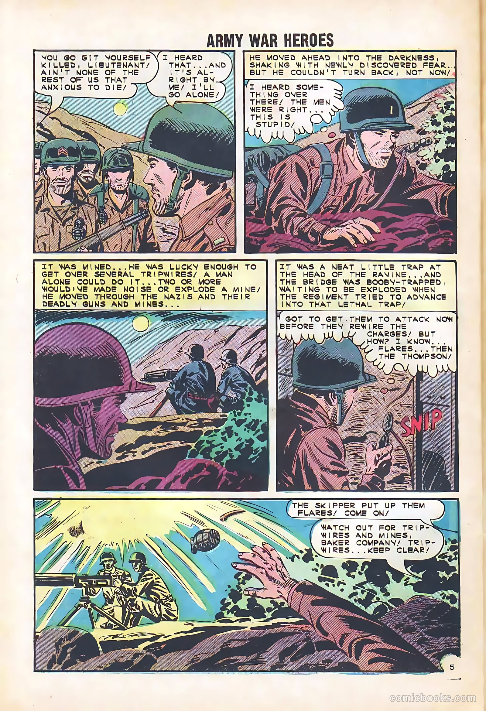 Army War Heroes #4 (1964) — page 32 of 36
