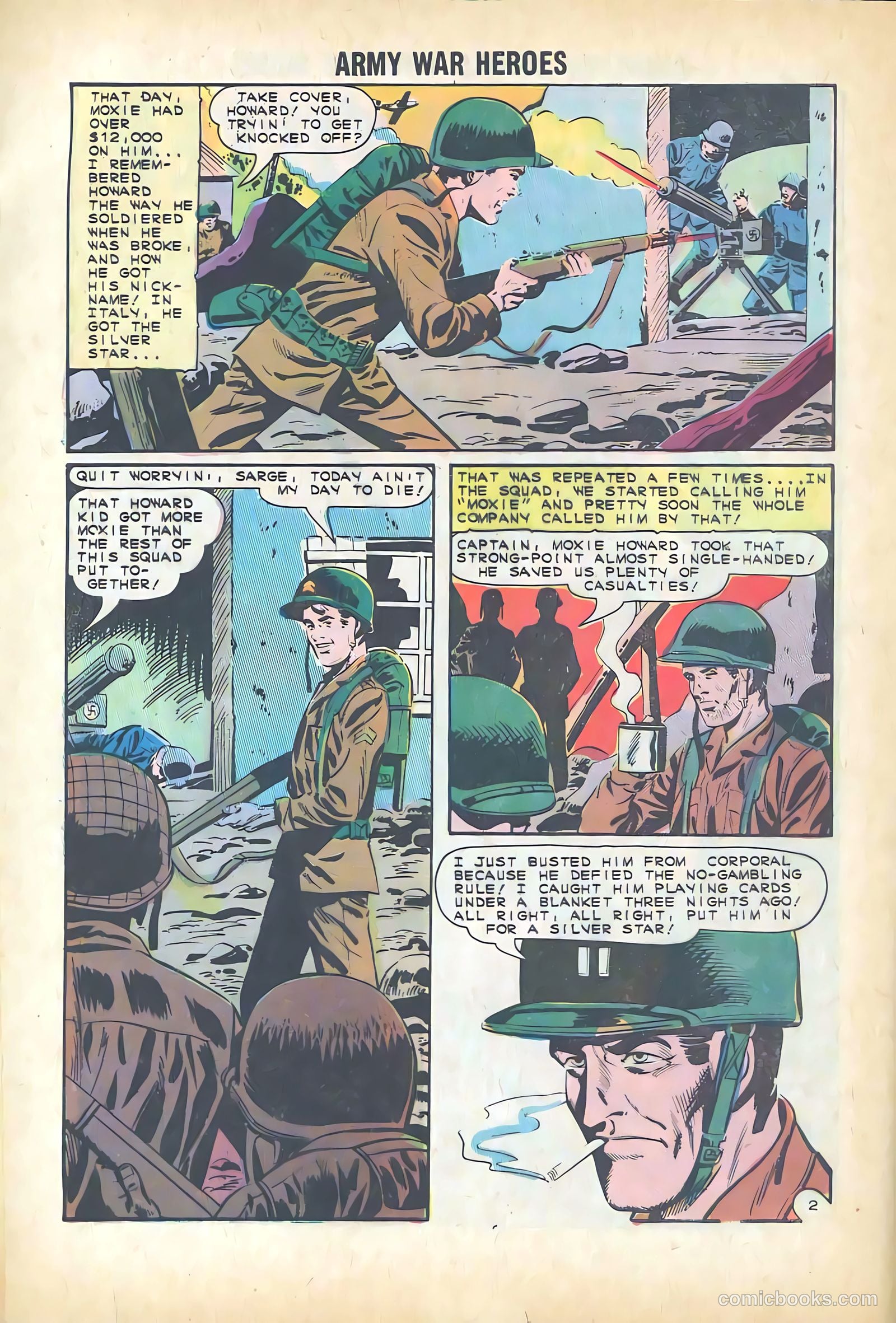 Army War Heroes #5 (1964) — page 4 of 36
