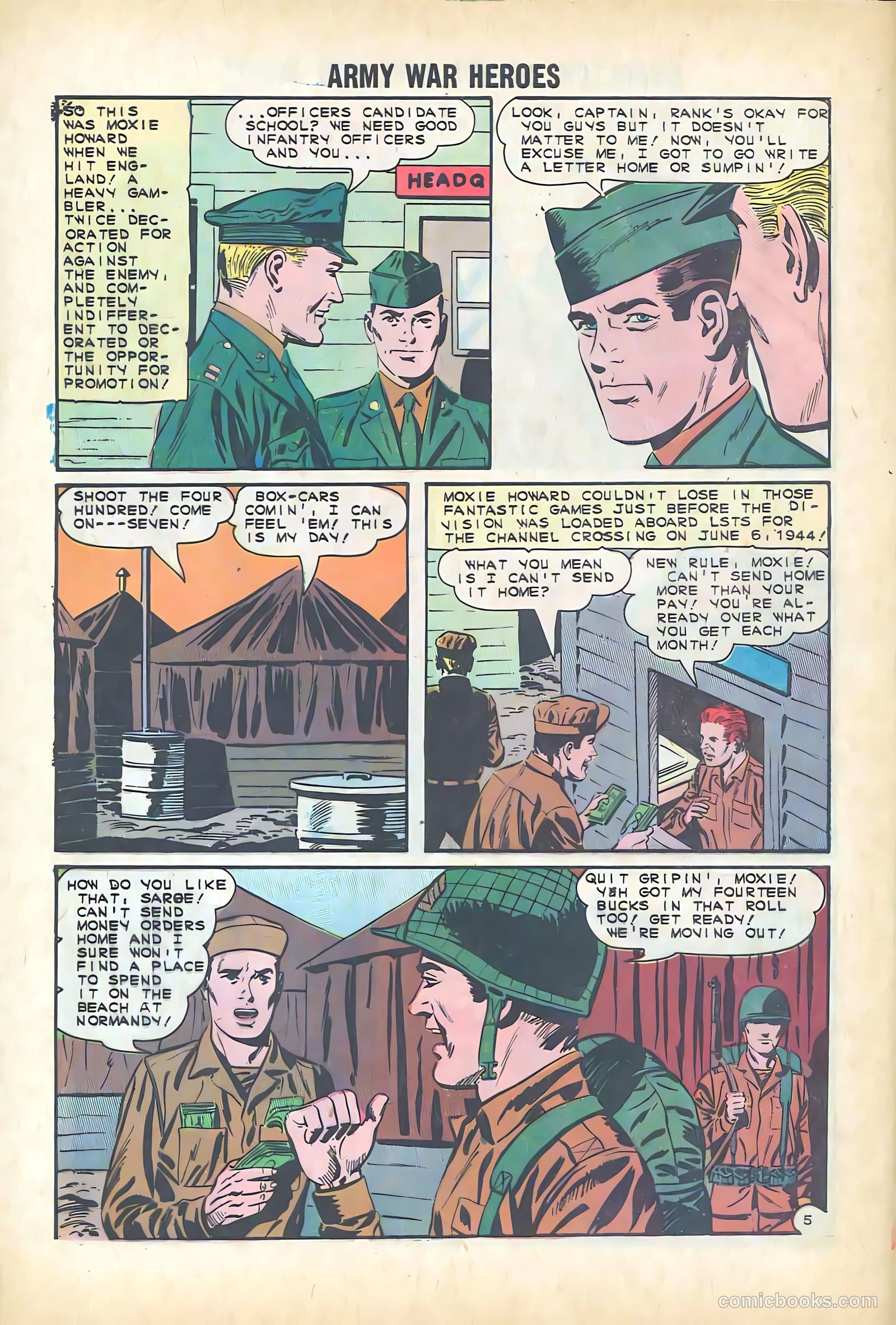 Army War Heroes #5 (1964) — page 8 of 36