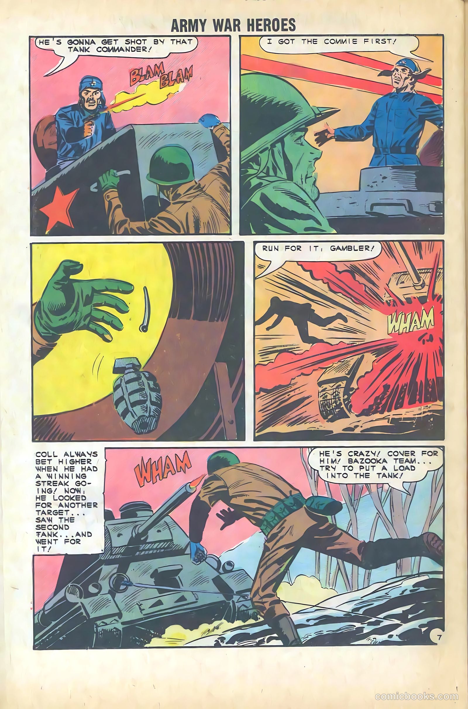 Army War Heroes #5 (1964) — page 20 of 36