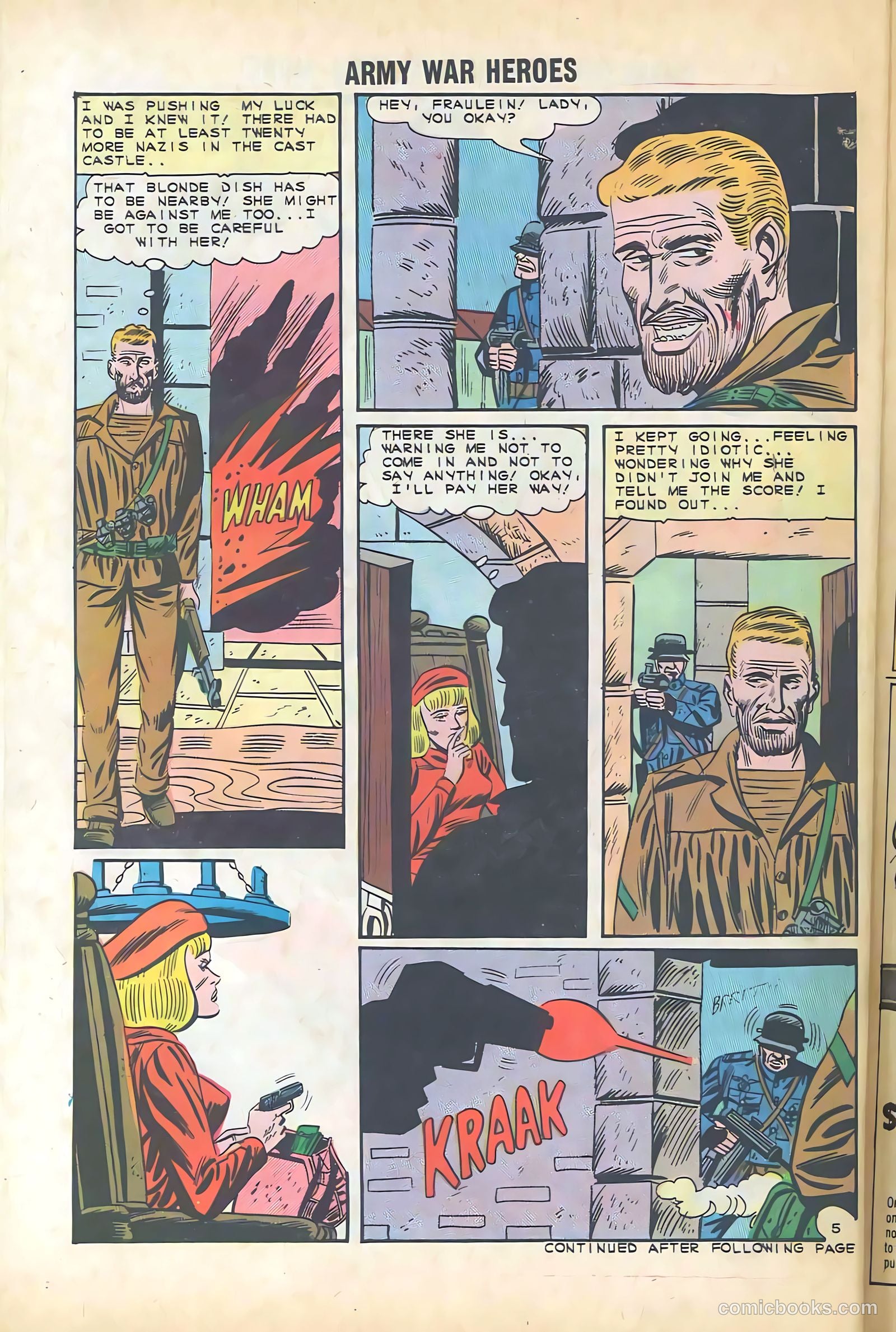 Army War Heroes #5 (1964) — page 30 of 36