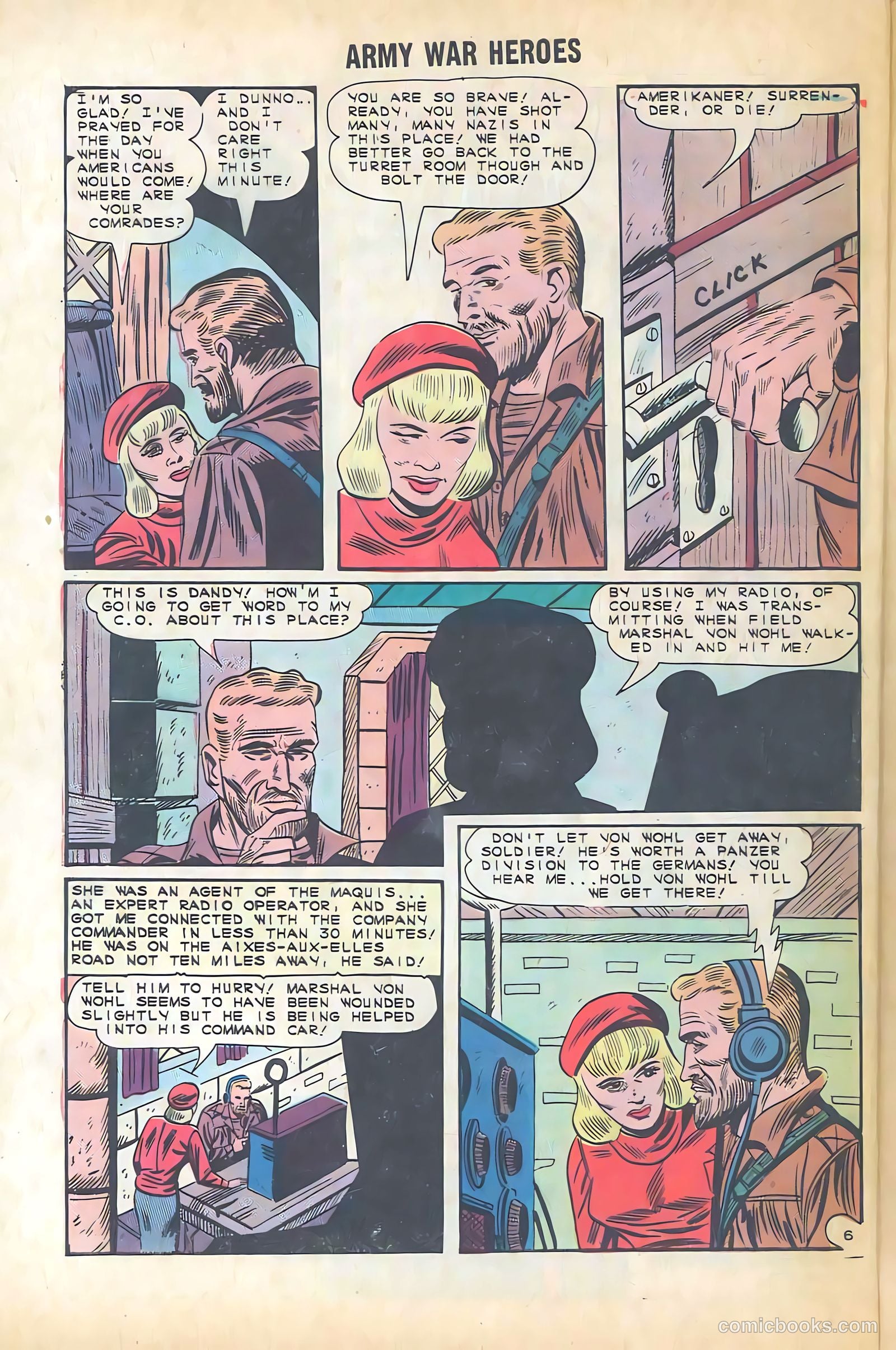 Army War Heroes #5 (1964) — page 32 of 36