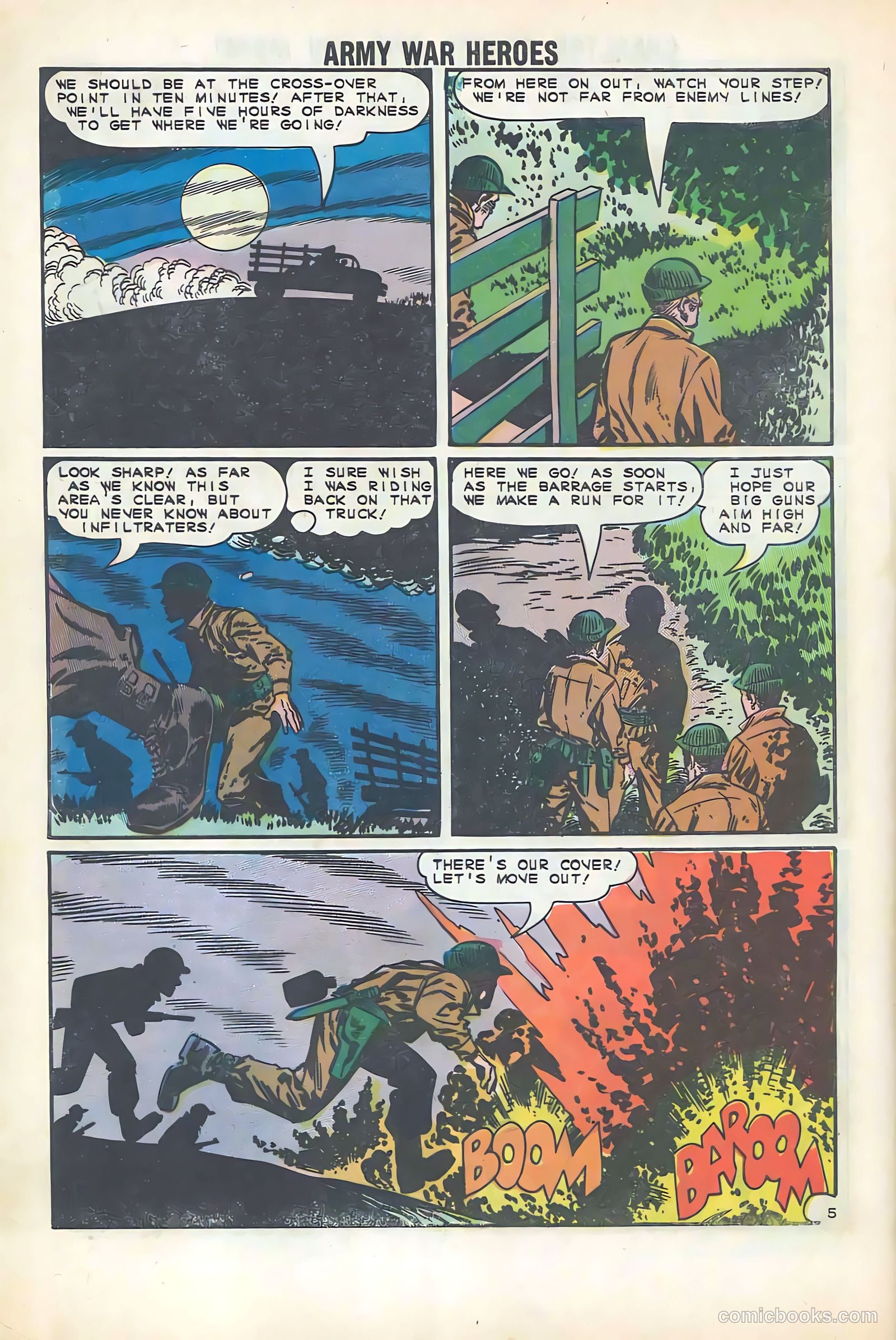 Army War Heroes #6 (1964) — page 8 of 36