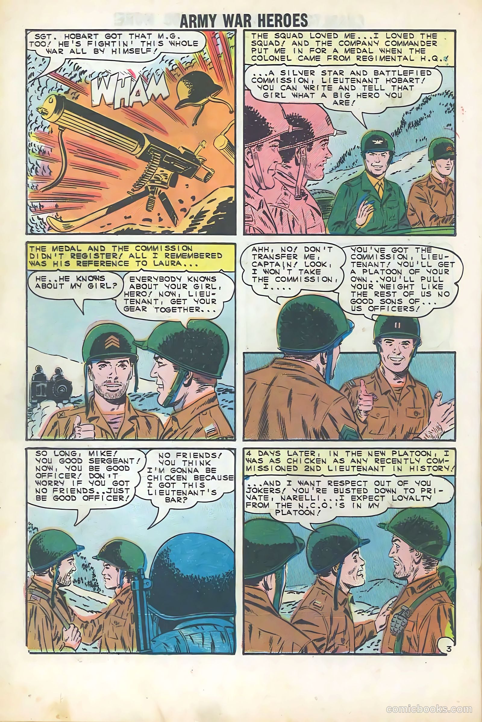 Army War Heroes #6 (1964) — page 20 of 36