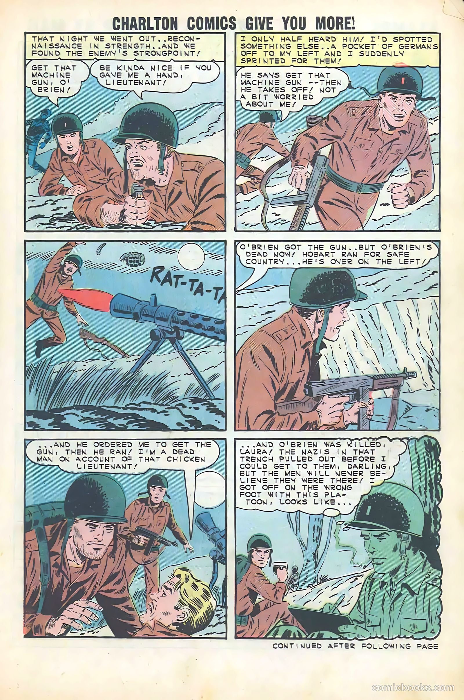 Army War Heroes #6 (1964) — page 21 of 36