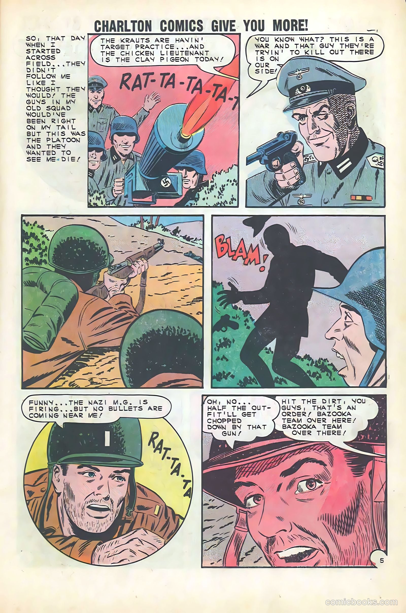 Army War Heroes #6 (1964) — page 23 of 36