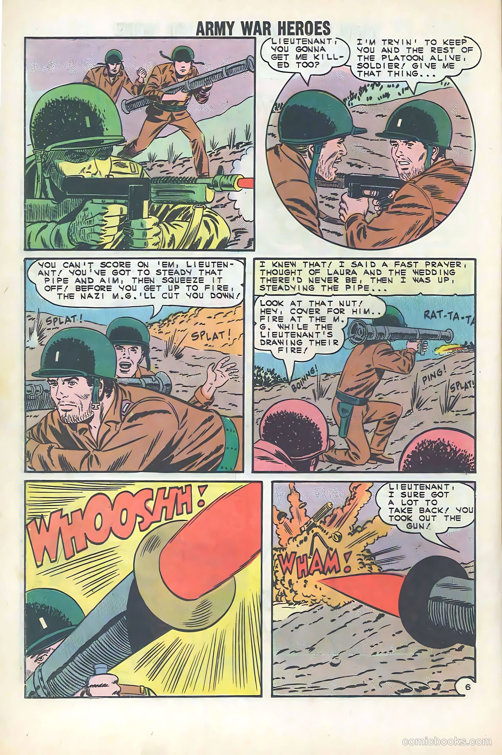 Army War Heroes #6 (1964) — page 24 of 36