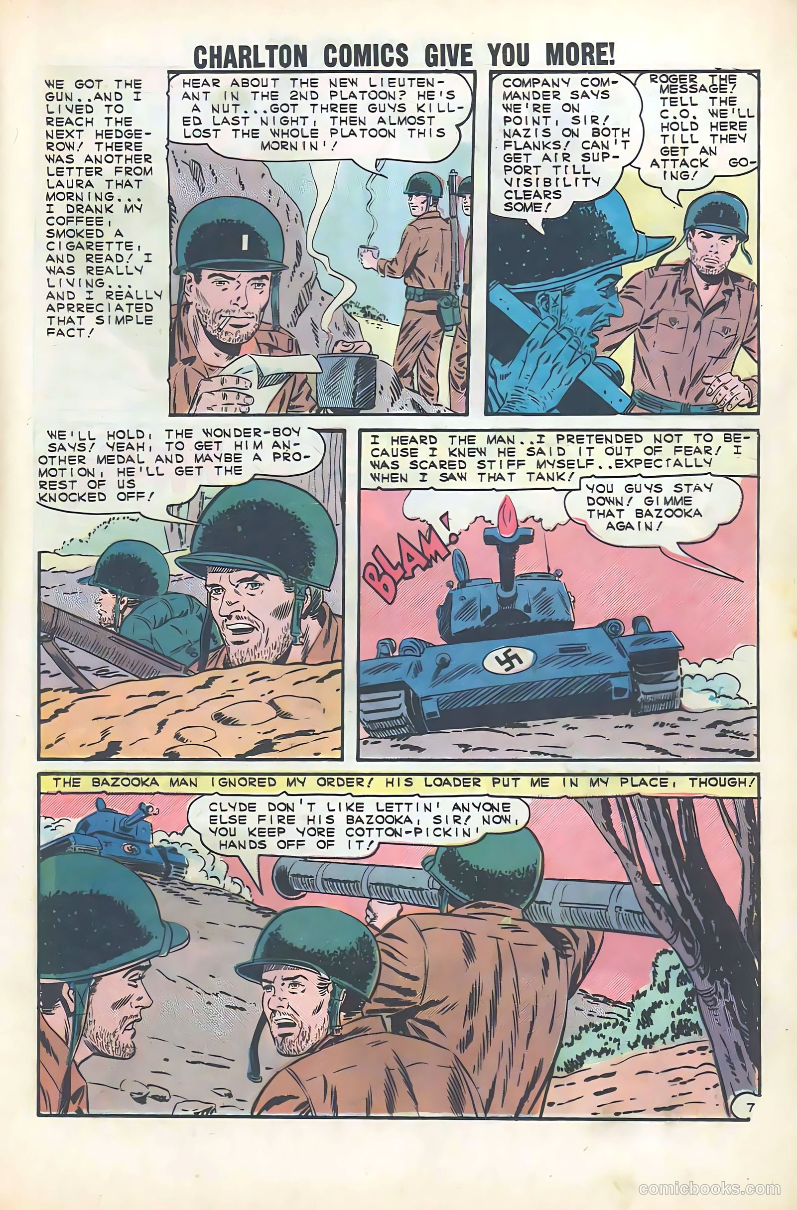 Army War Heroes #6 (1964) — page 25 of 36