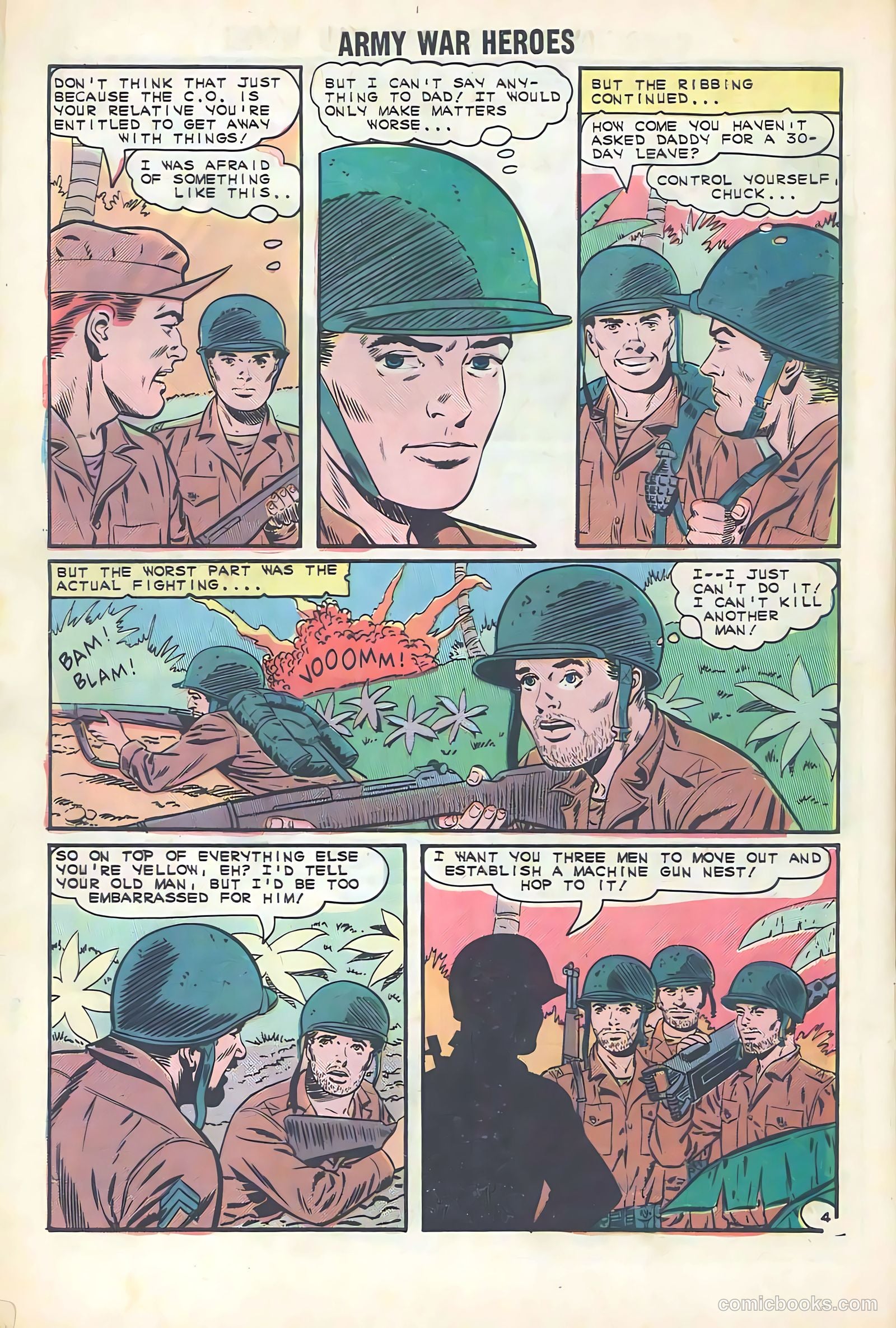 Army War Heroes #6 (1964) — page 32 of 36