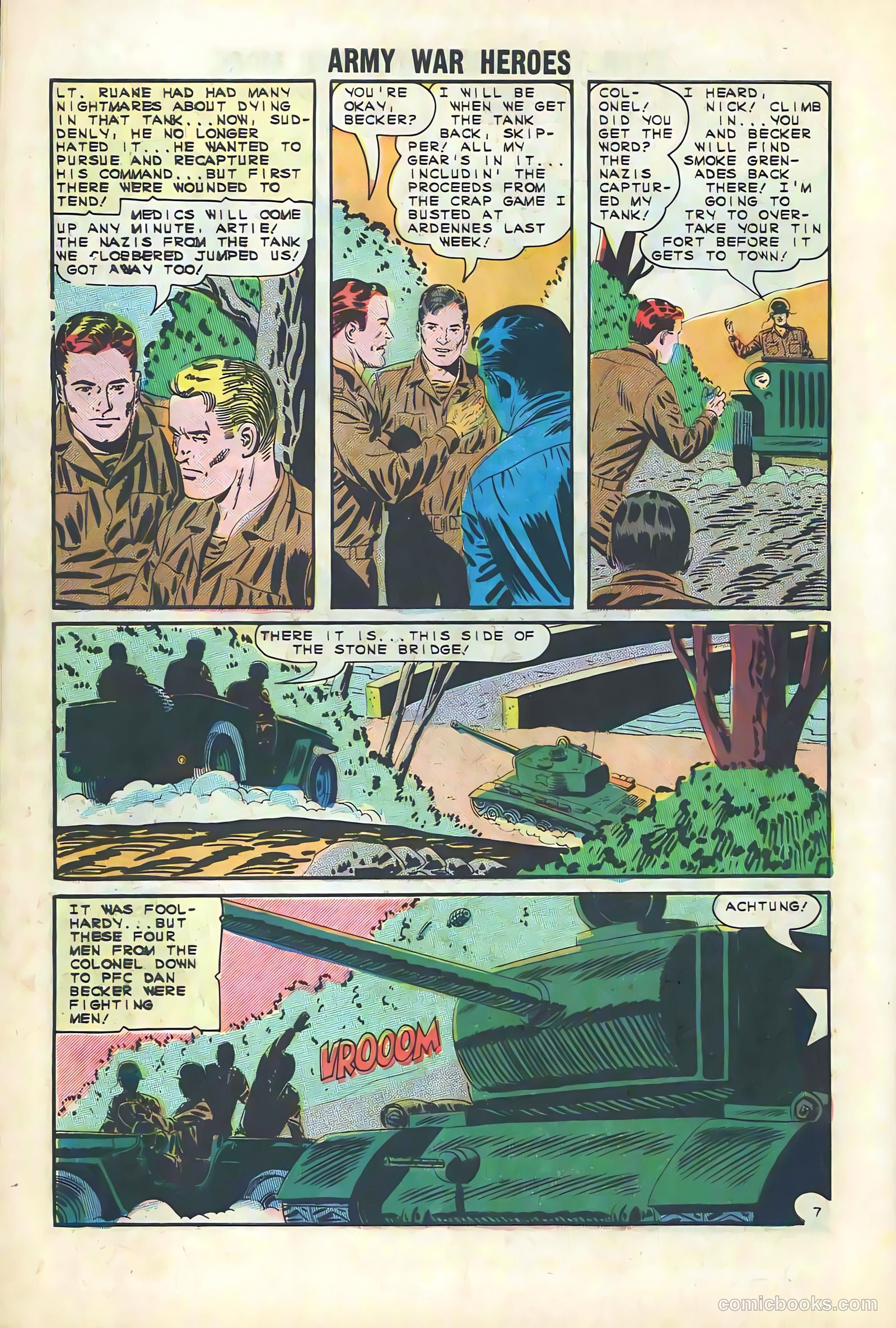 Army War Heroes #7 (1965) — page 10 of 36