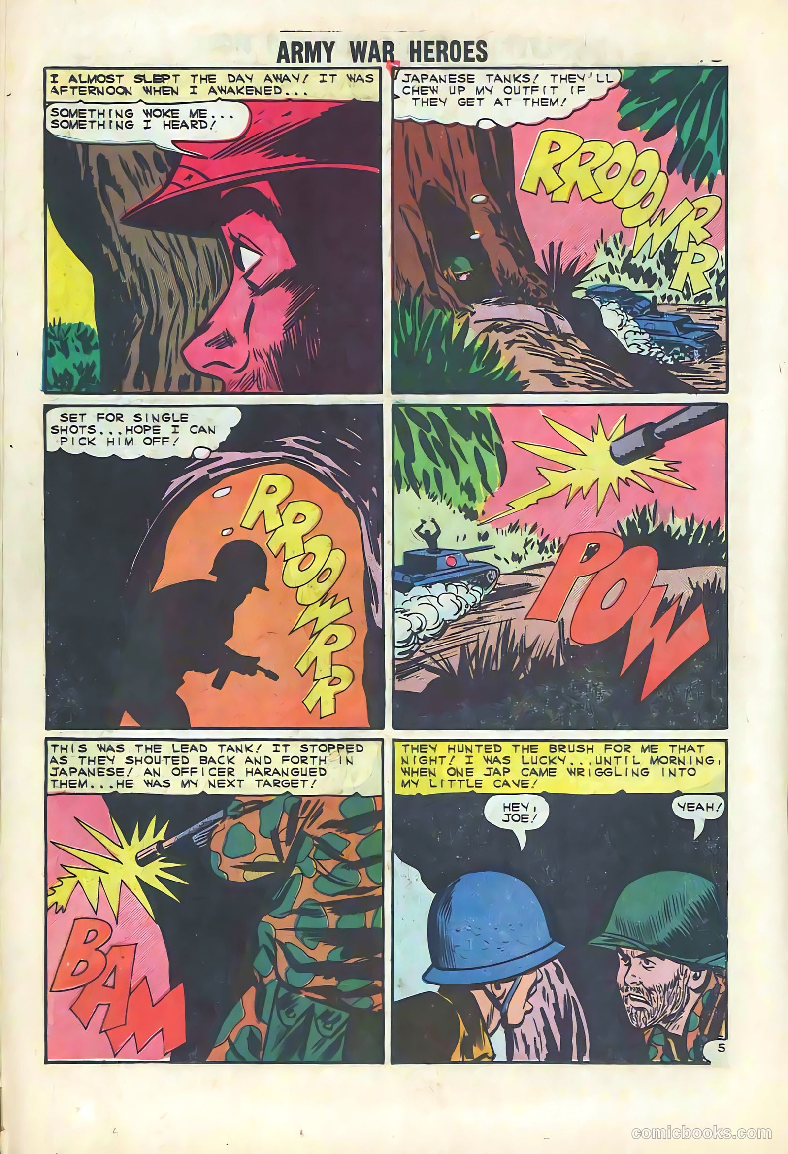 Army War Heroes #7 (1965) — page 18 of 36