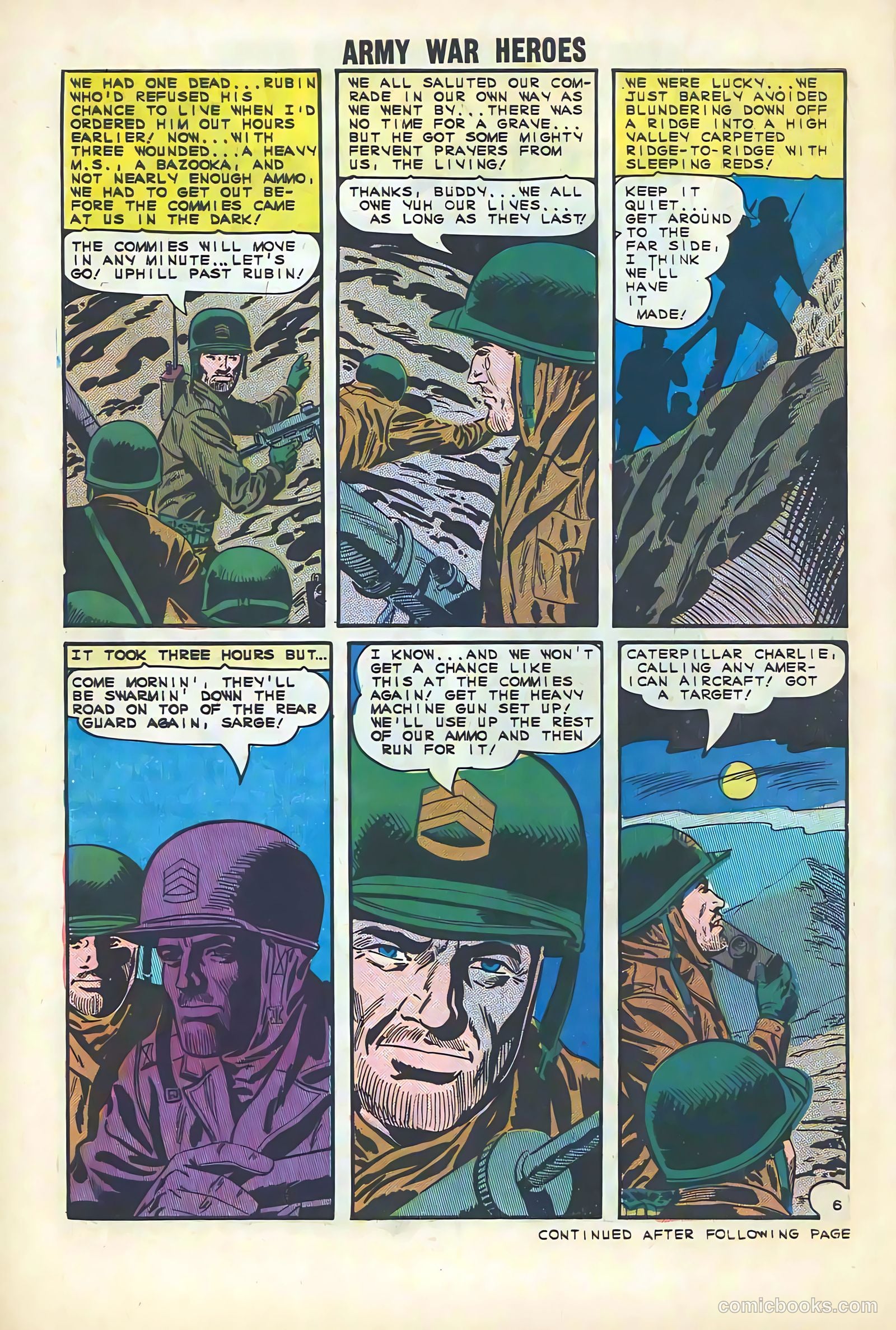 Army War Heroes #7 (1965) — page 30 of 36