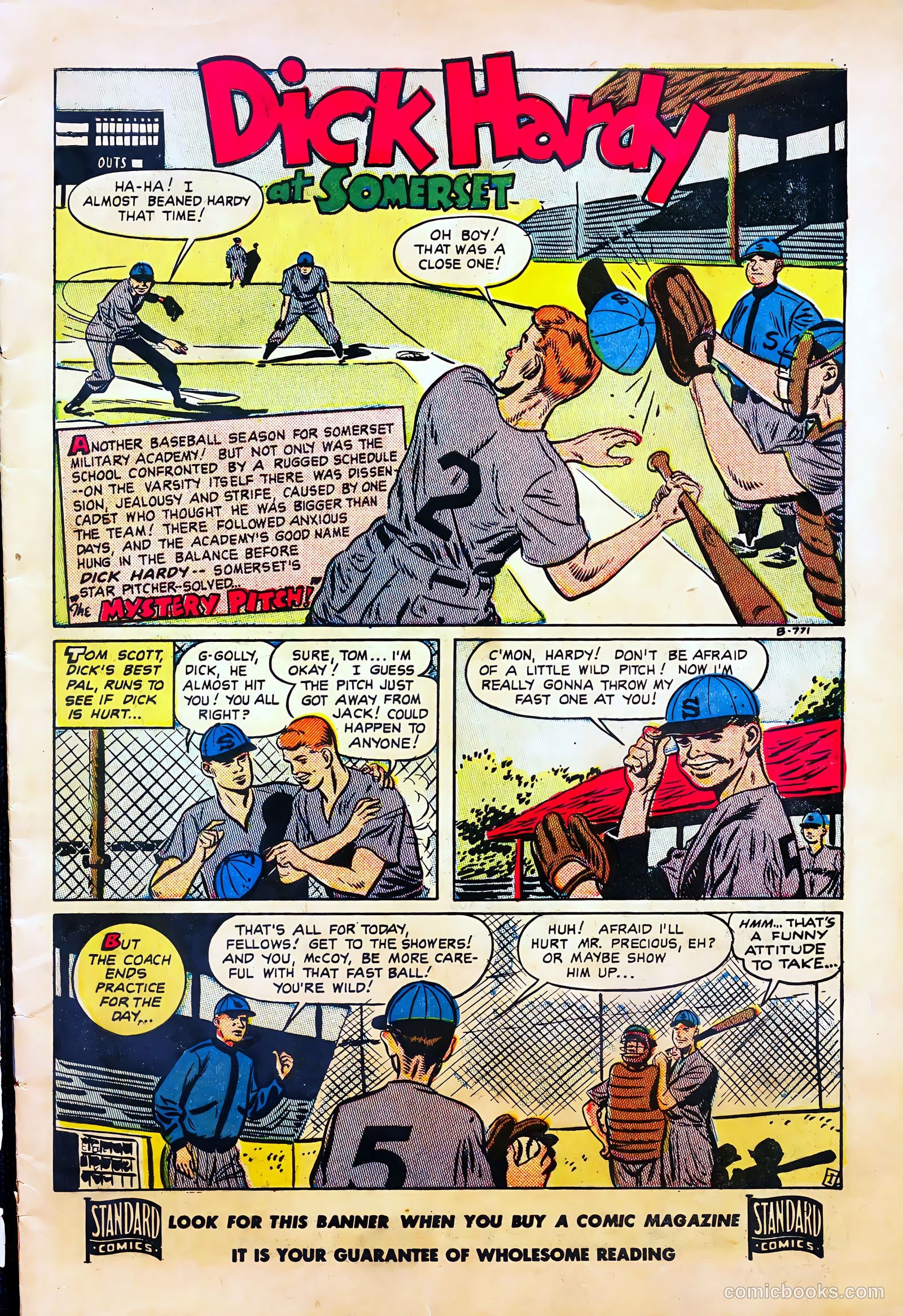 Mel Allen Sports Comics #6 (1950) — page 3 of 36