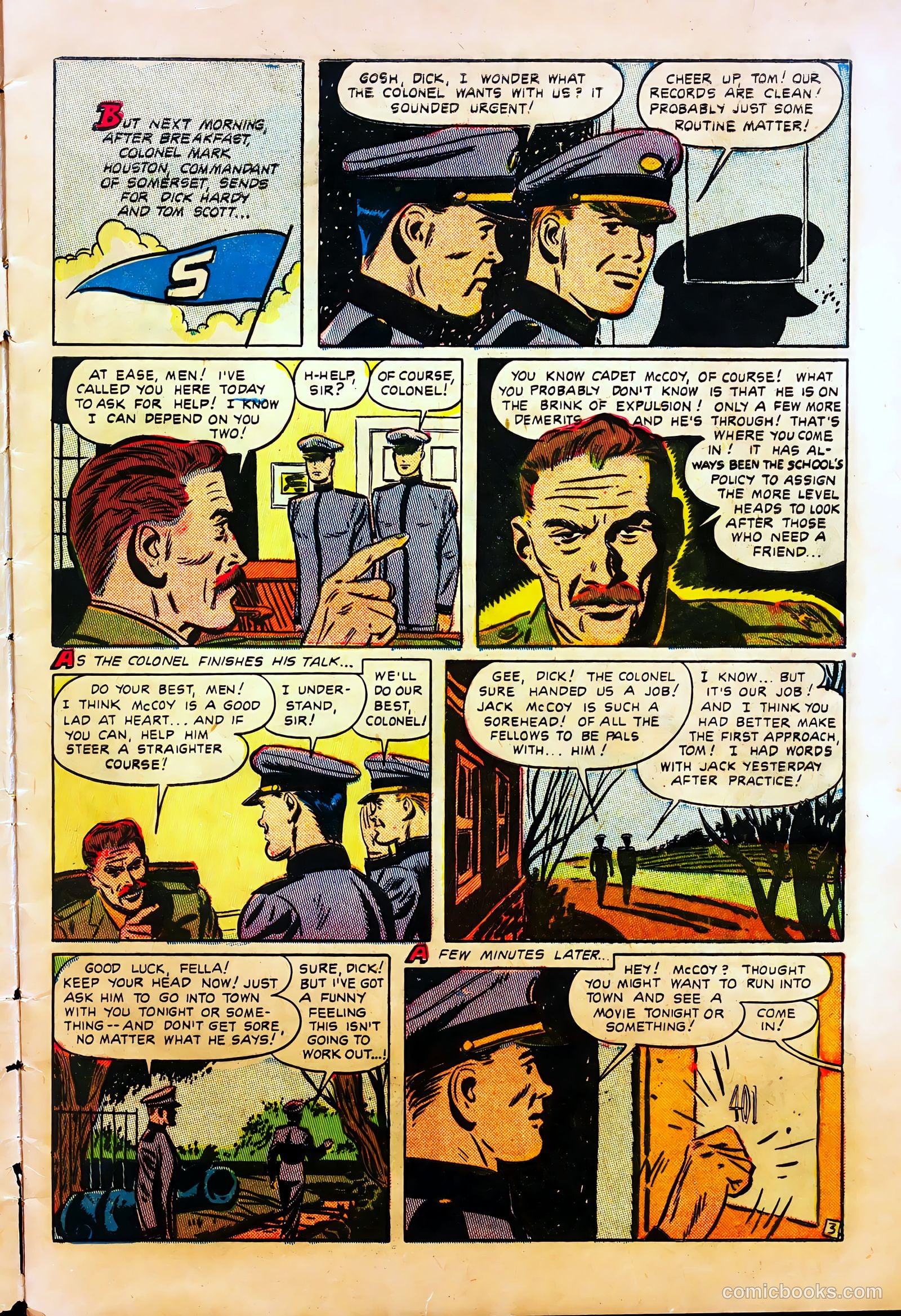 Mel Allen Sports Comics #6 (1950) — page 5 of 36