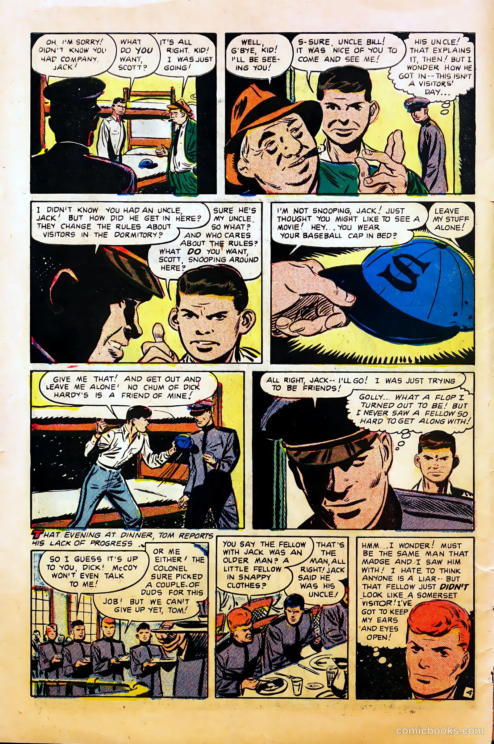 Mel Allen Sports Comics #6 (1950) — page 6 of 36