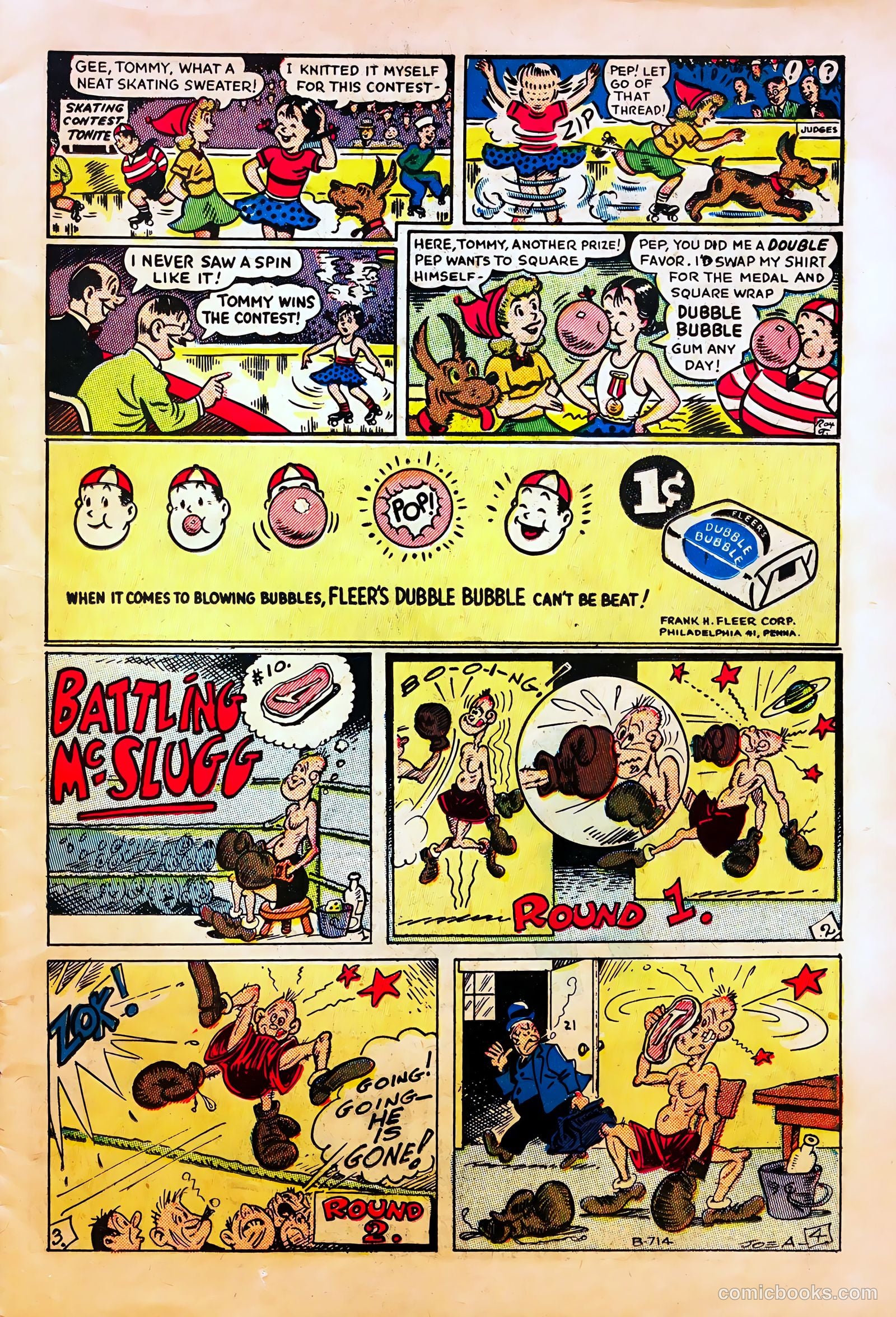 Mel Allen Sports Comics #6 (1950) — page 11 of 36