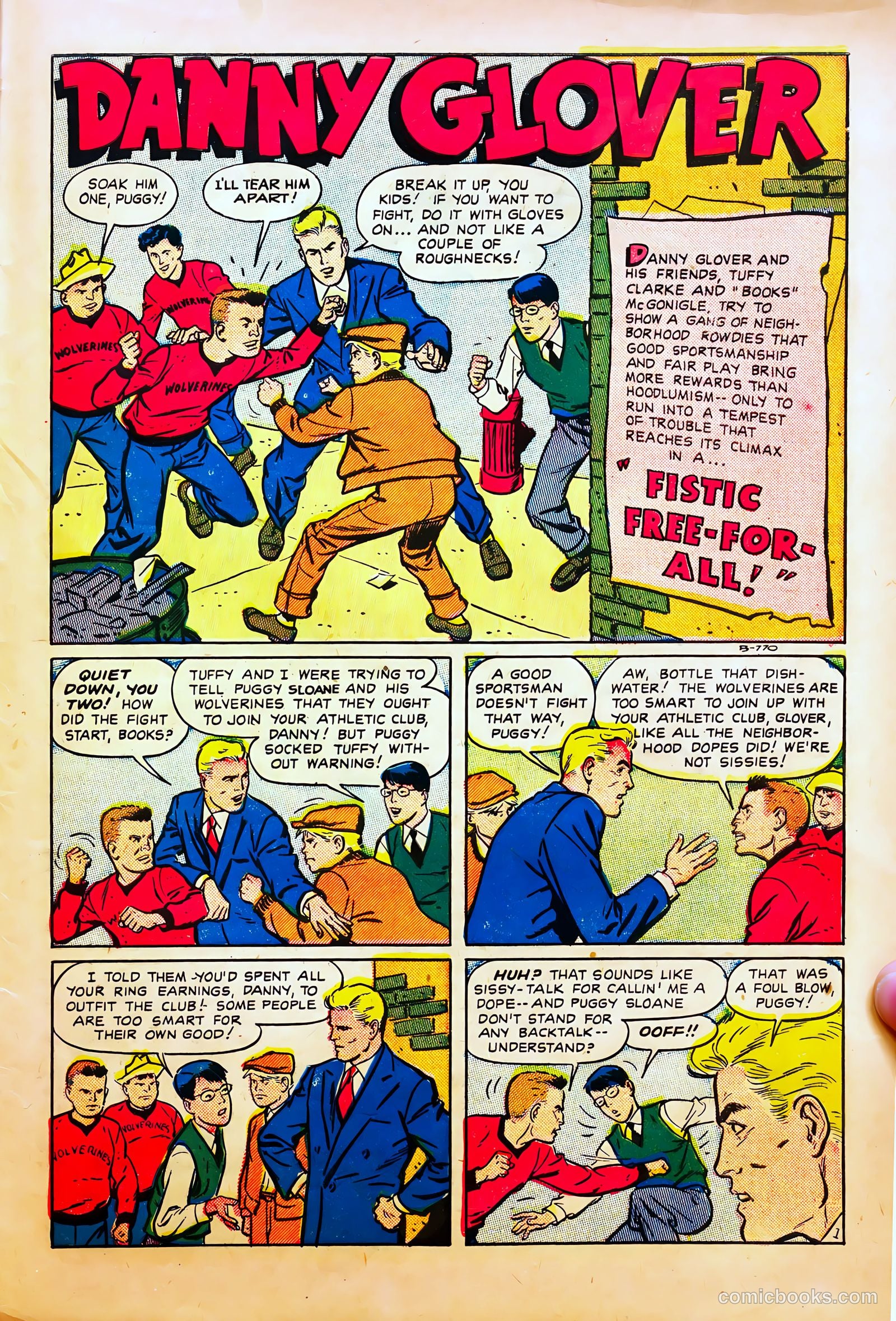 Mel Allen Sports Comics #6 (1950) — page 27 of 36