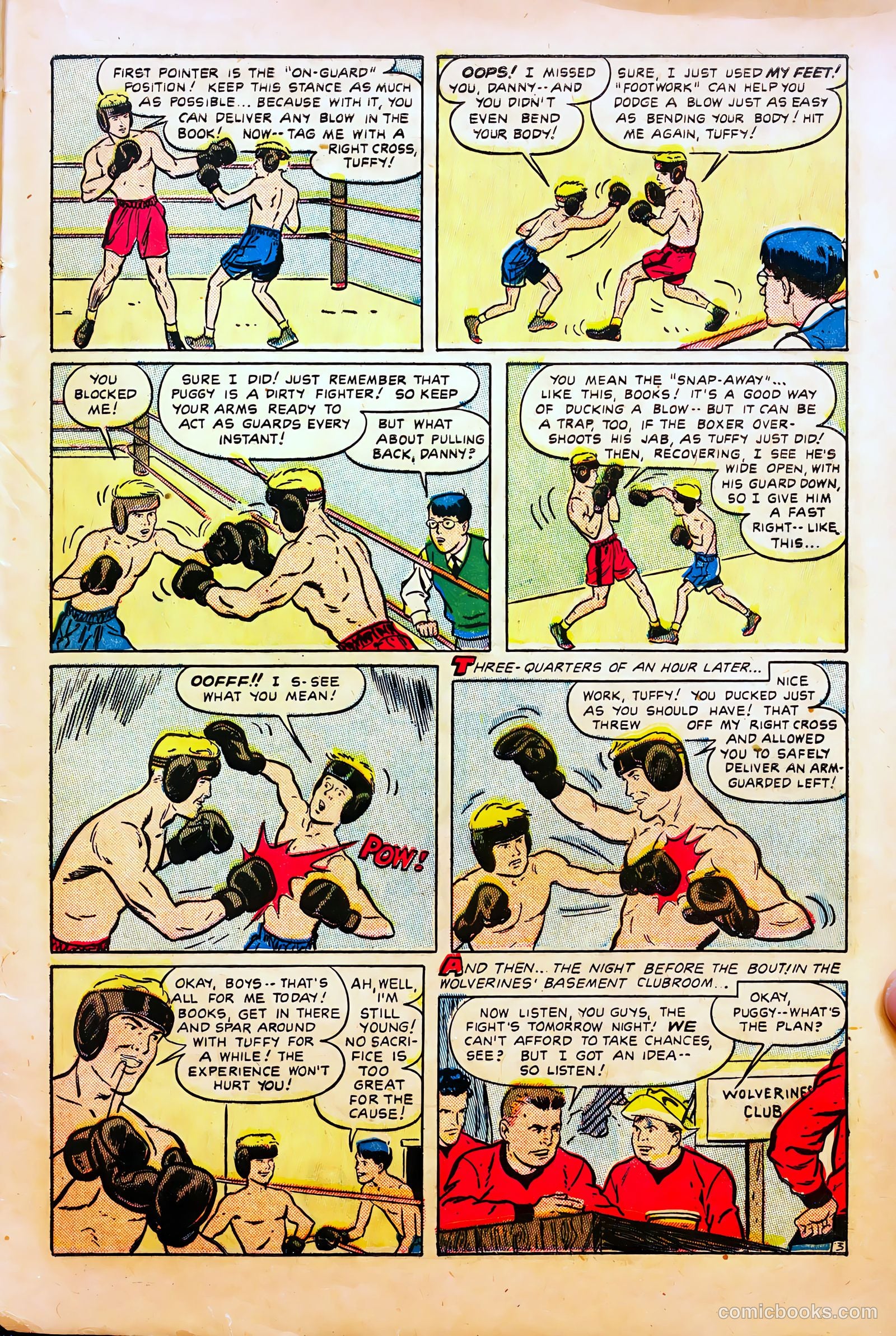 Mel Allen Sports Comics #6 (1950) — page 29 of 36