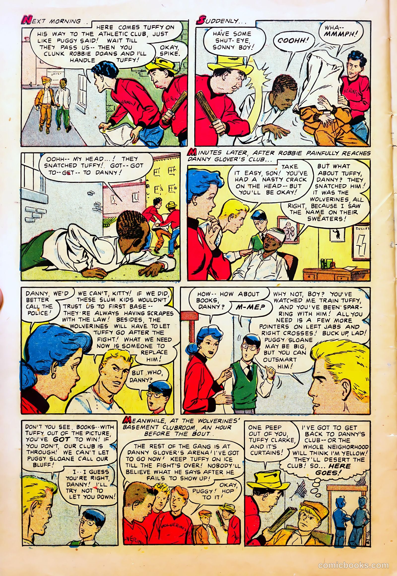 Mel Allen Sports Comics #6 (1950) — page 30 of 36