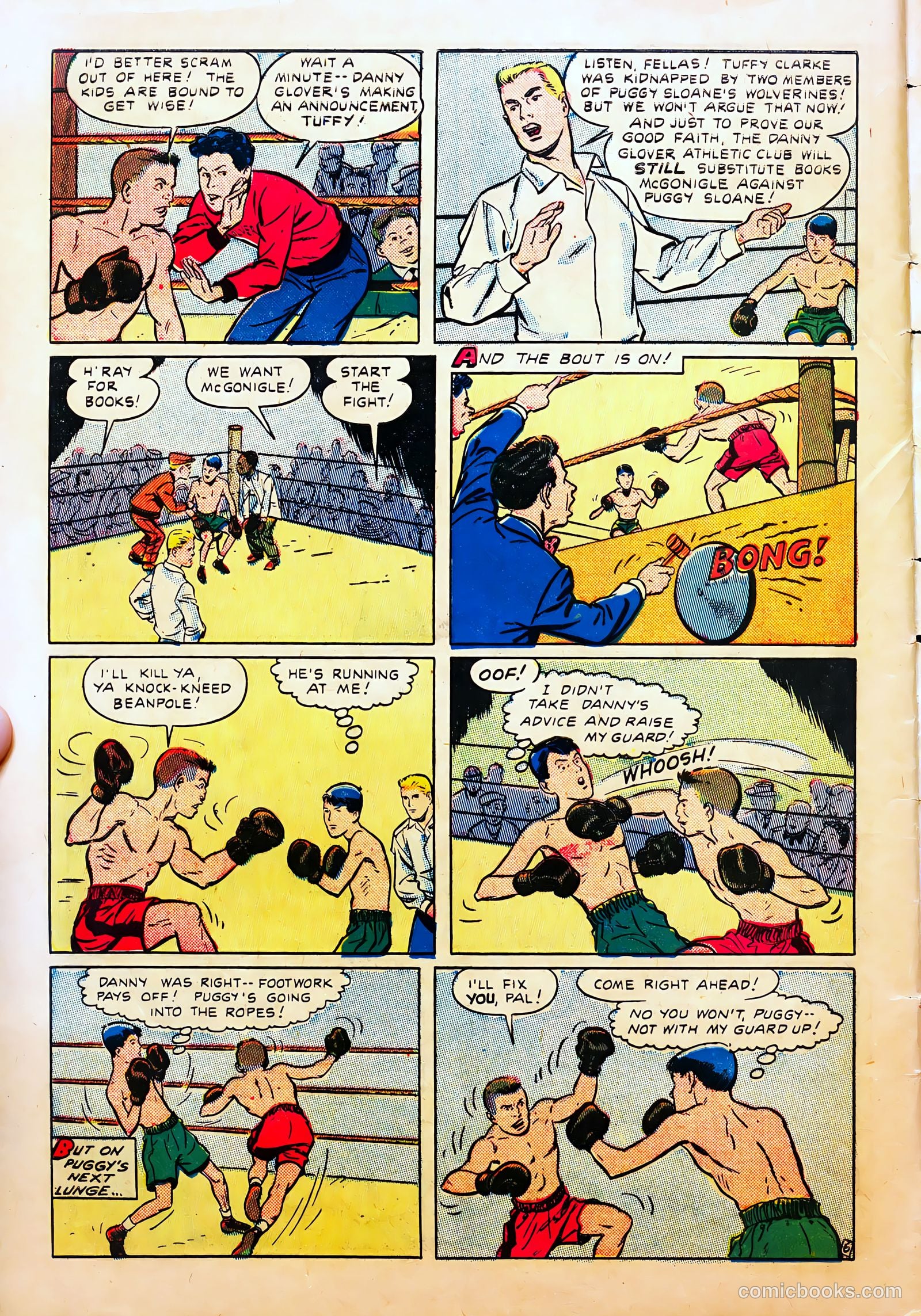 Mel Allen Sports Comics #6 (1950) — page 32 of 36