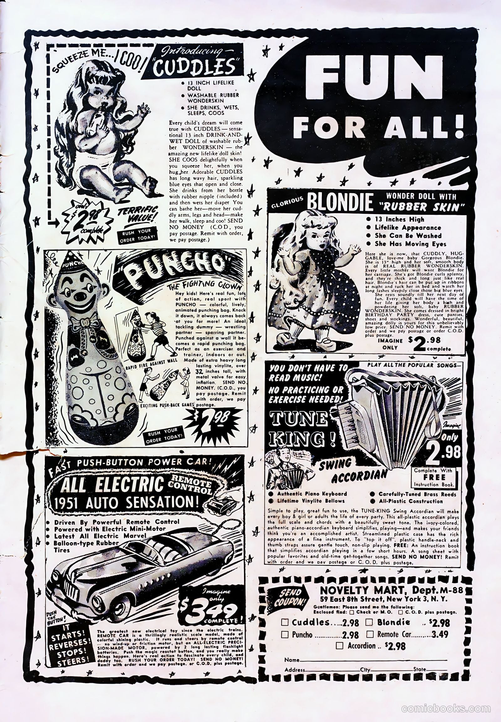 Mel Allen Sports Comics #6 (1950) — page 35 of 36