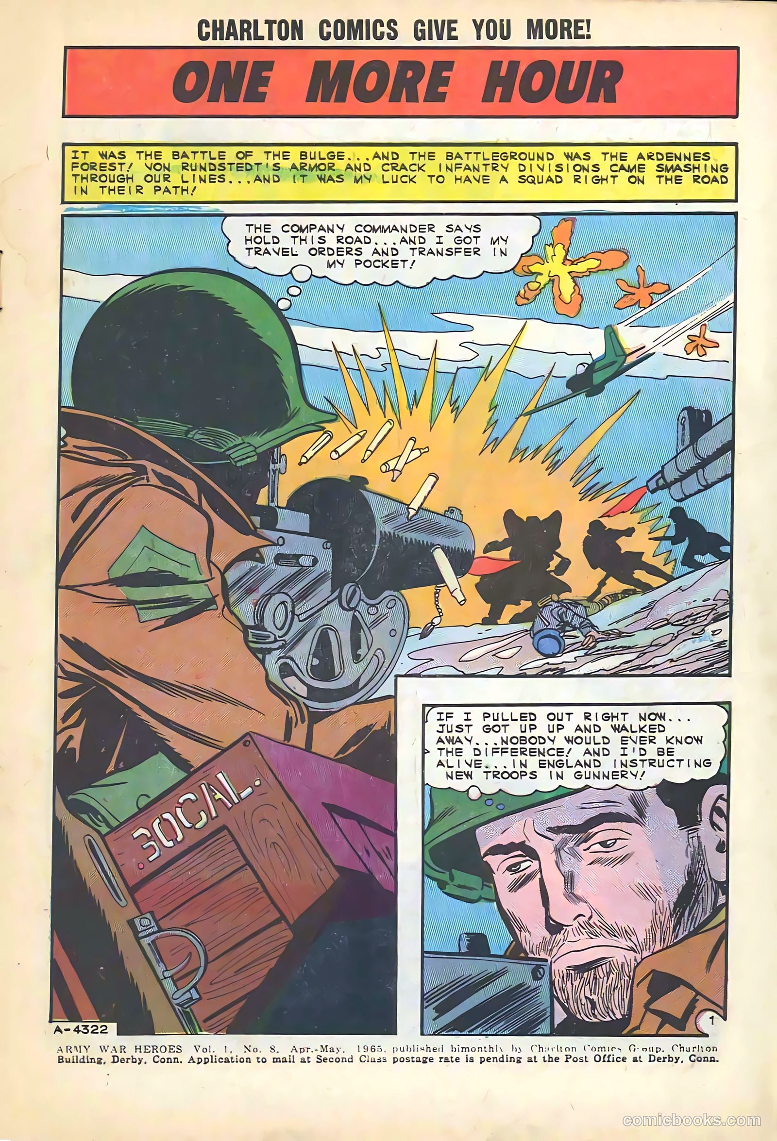 Army War Heroes #8 (1965) — page 3 of 36