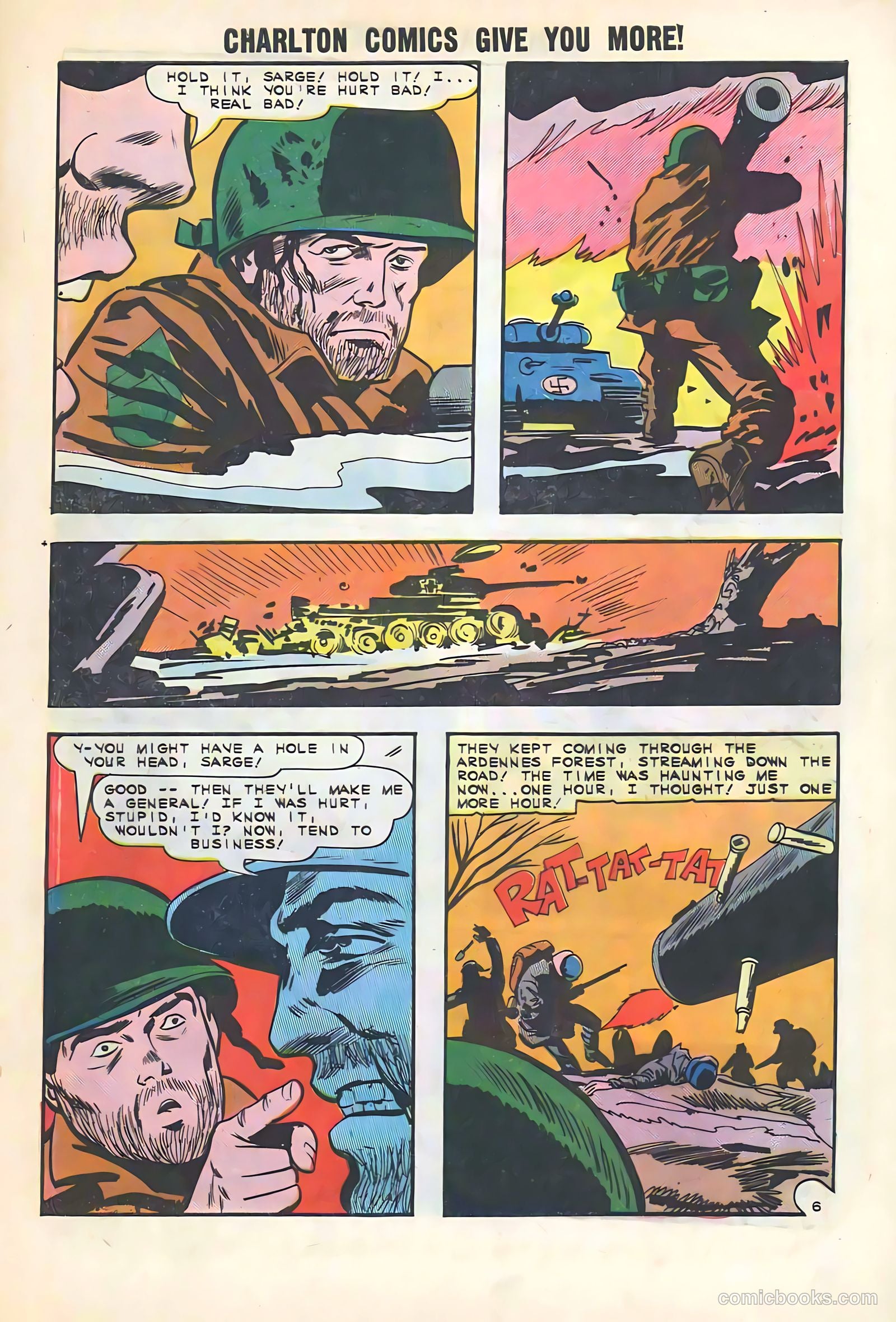 Army War Heroes #8 (1965) — page 9 of 36