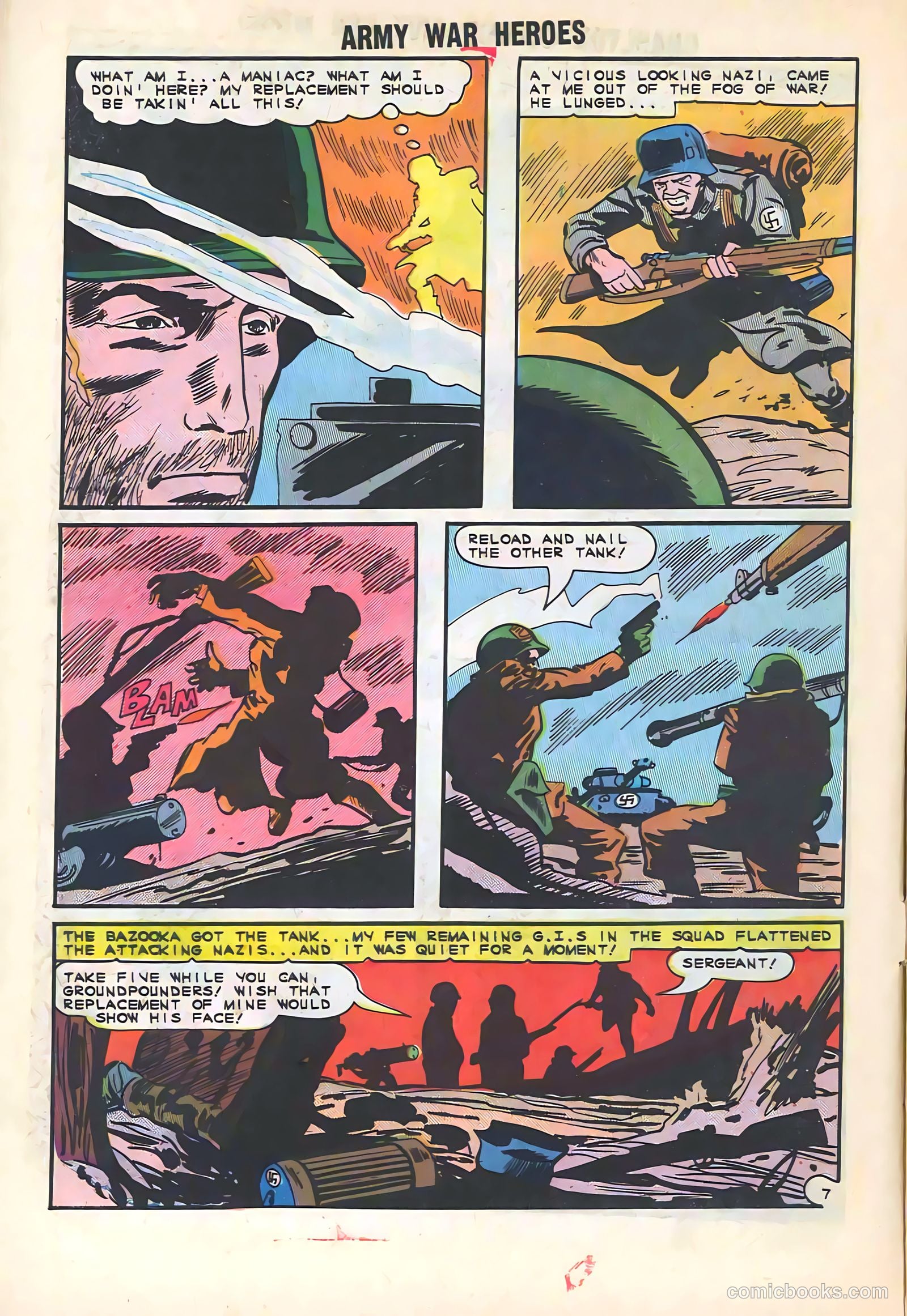 Army War Heroes #8 (1965) — page 10 of 36