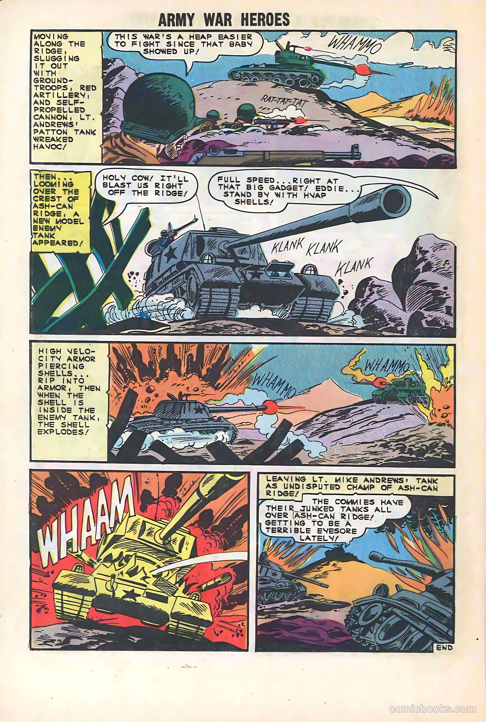 Army War Heroes #8 (1965) — page 20 of 36
