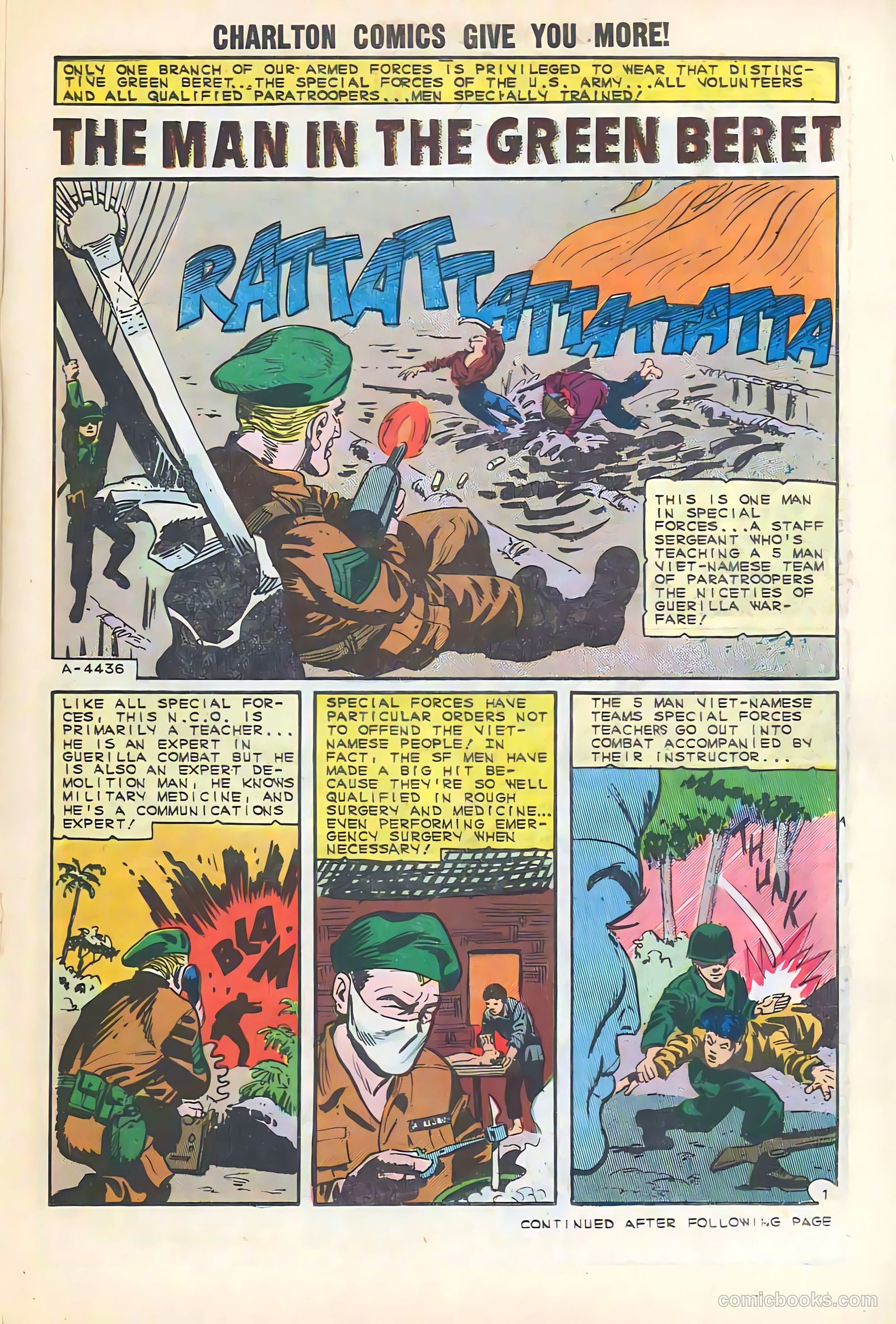 Army War Heroes #8 (1965) — page 21 of 36